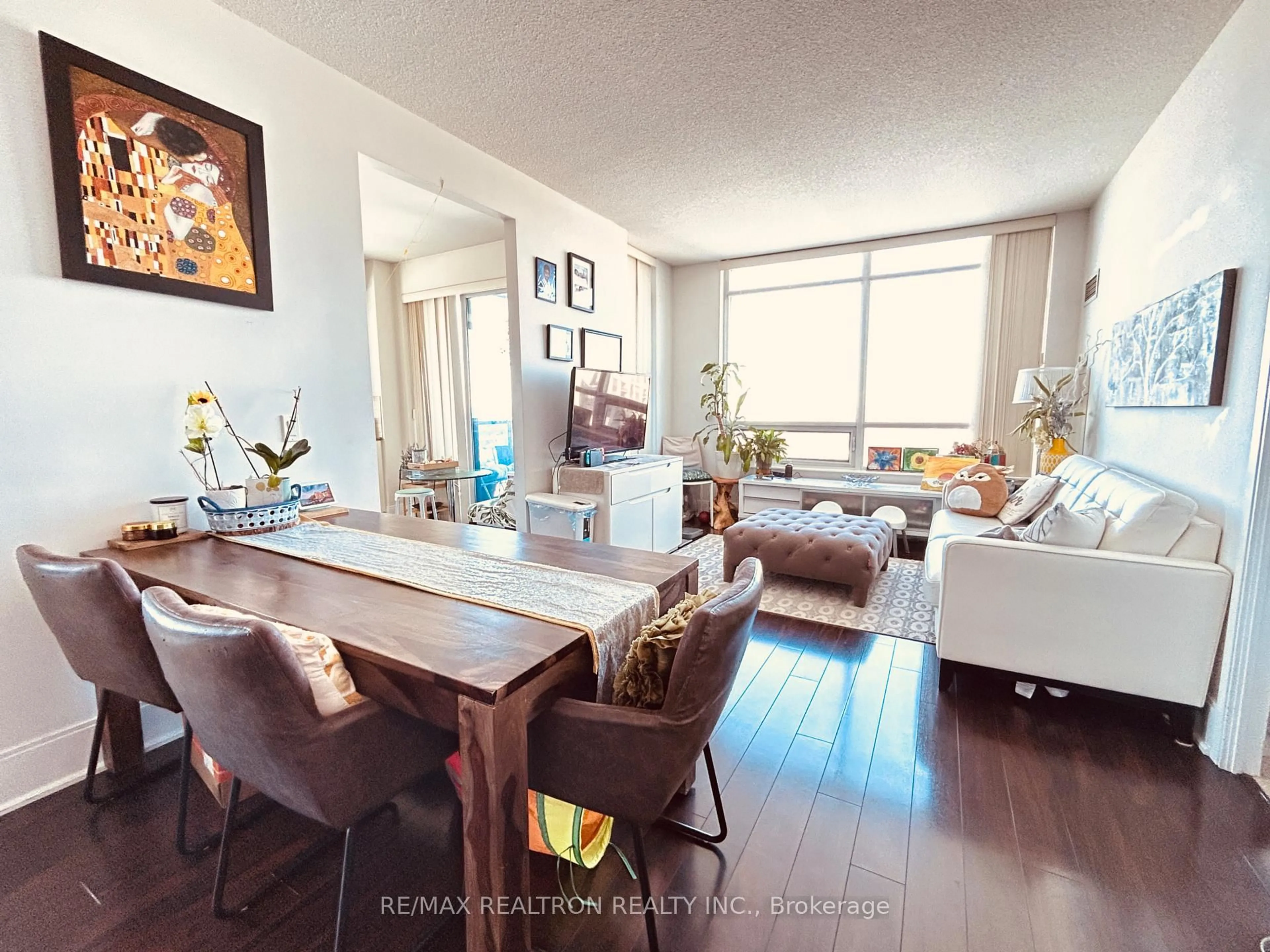 Living room with furniture, unknown for 181 Wynford Dr #2907, Toronto Ontario M3C 0C6