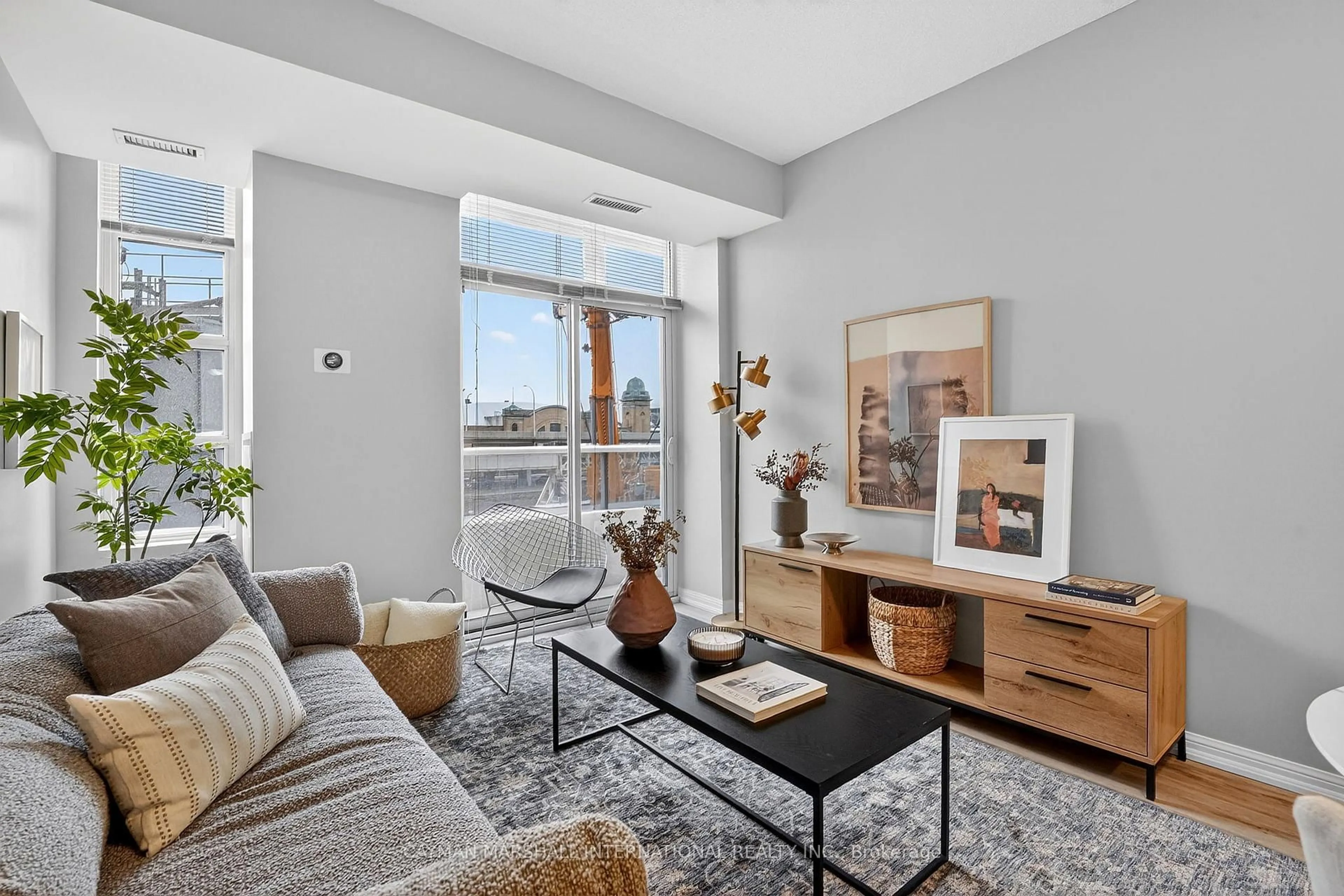 Living room with furniture, unknown for 75 East Liberty St #305, Toronto Ontario M6K 3R3