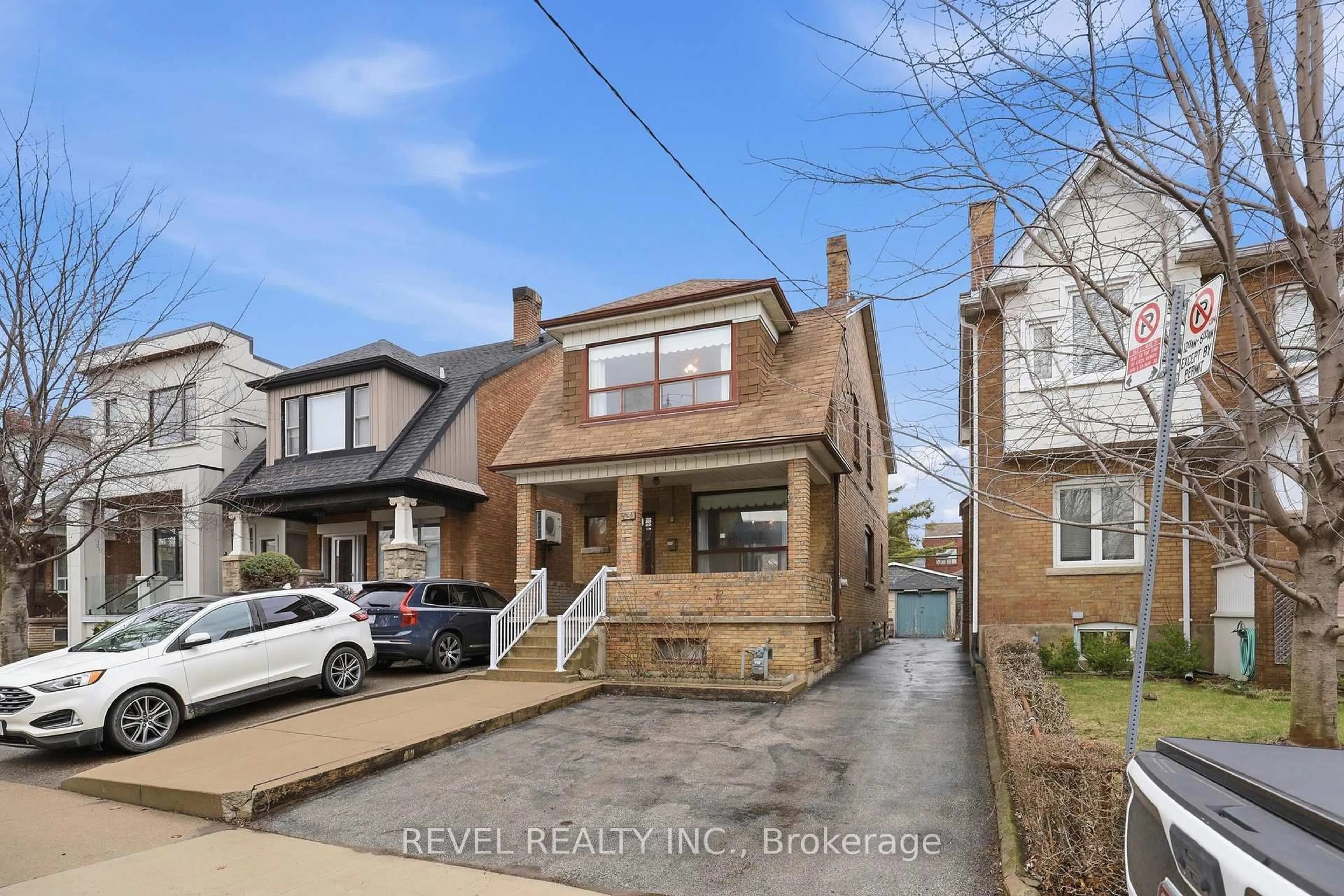 Home with brick exterior material, street for 245 Lauder Ave, Toronto Ontario M6E 3H5