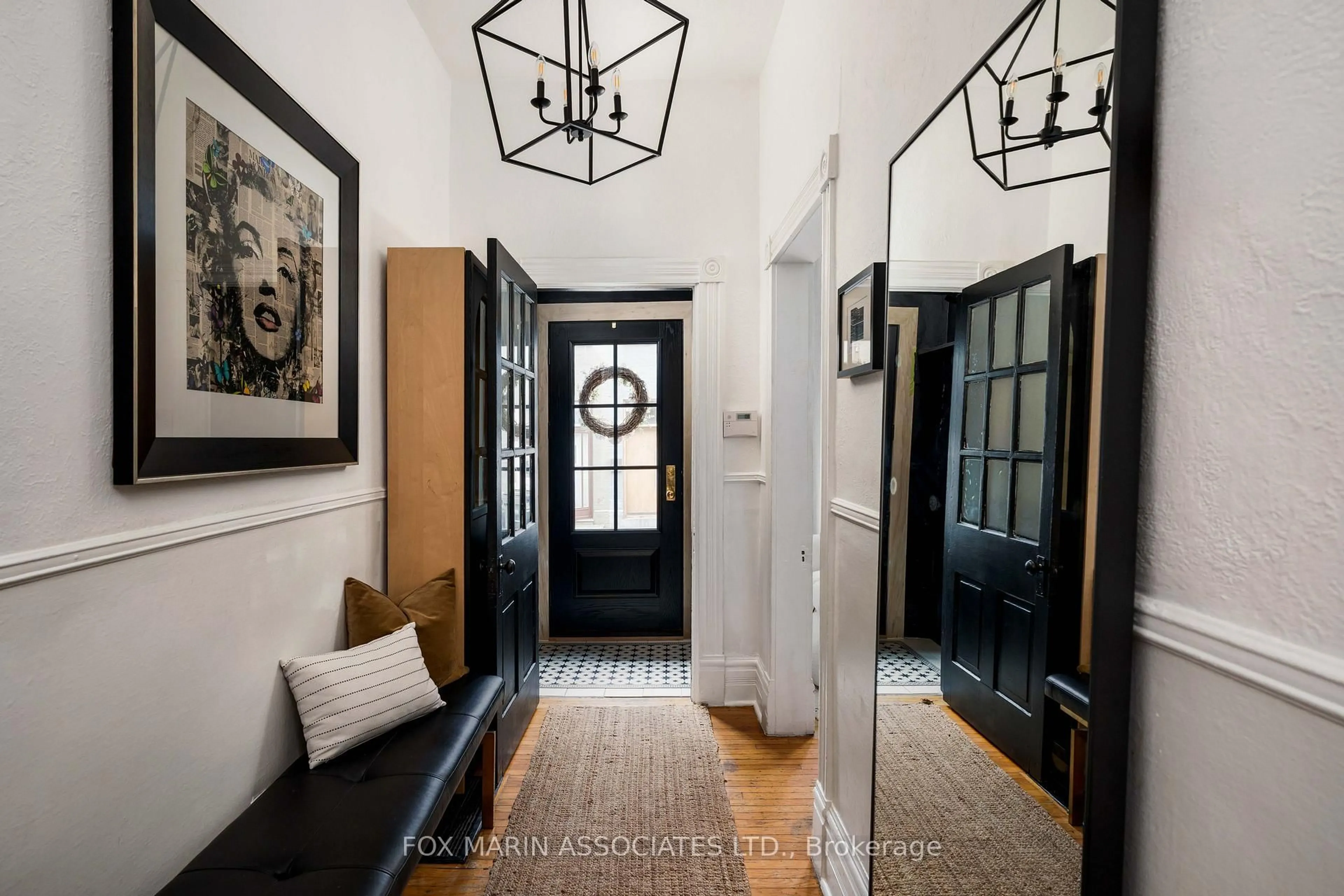 Indoor entryway for 12 Andrews Ave, Toronto Ontario M6J 1S3