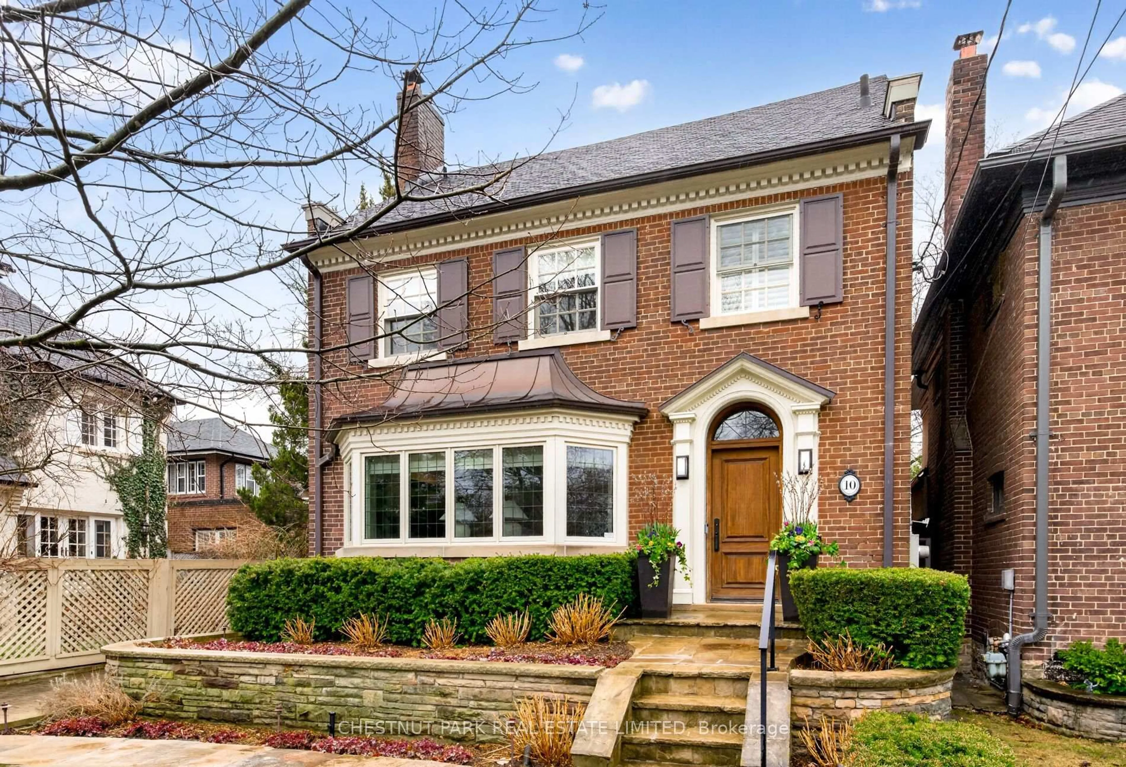 Home with brick exterior material, street for 10 Harper Ave, Toronto Ontario M4T 2K9