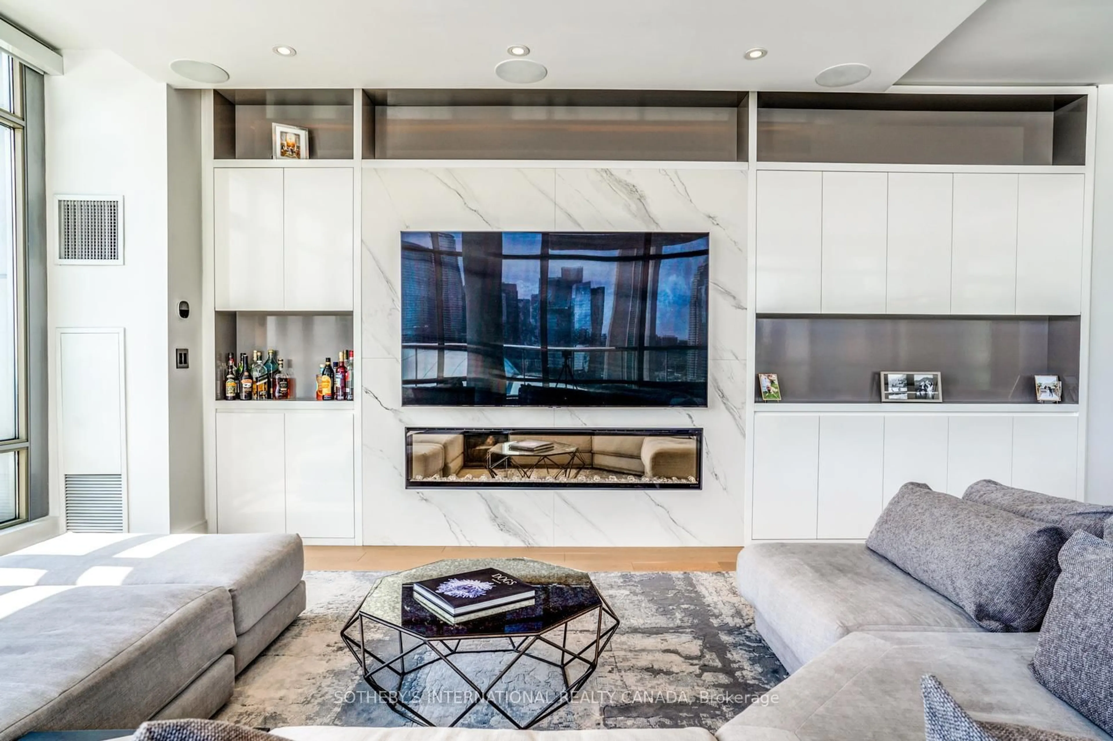 Home theater for 81 Navy Wharf Crt #3801, Toronto Ontario M5V 3S1