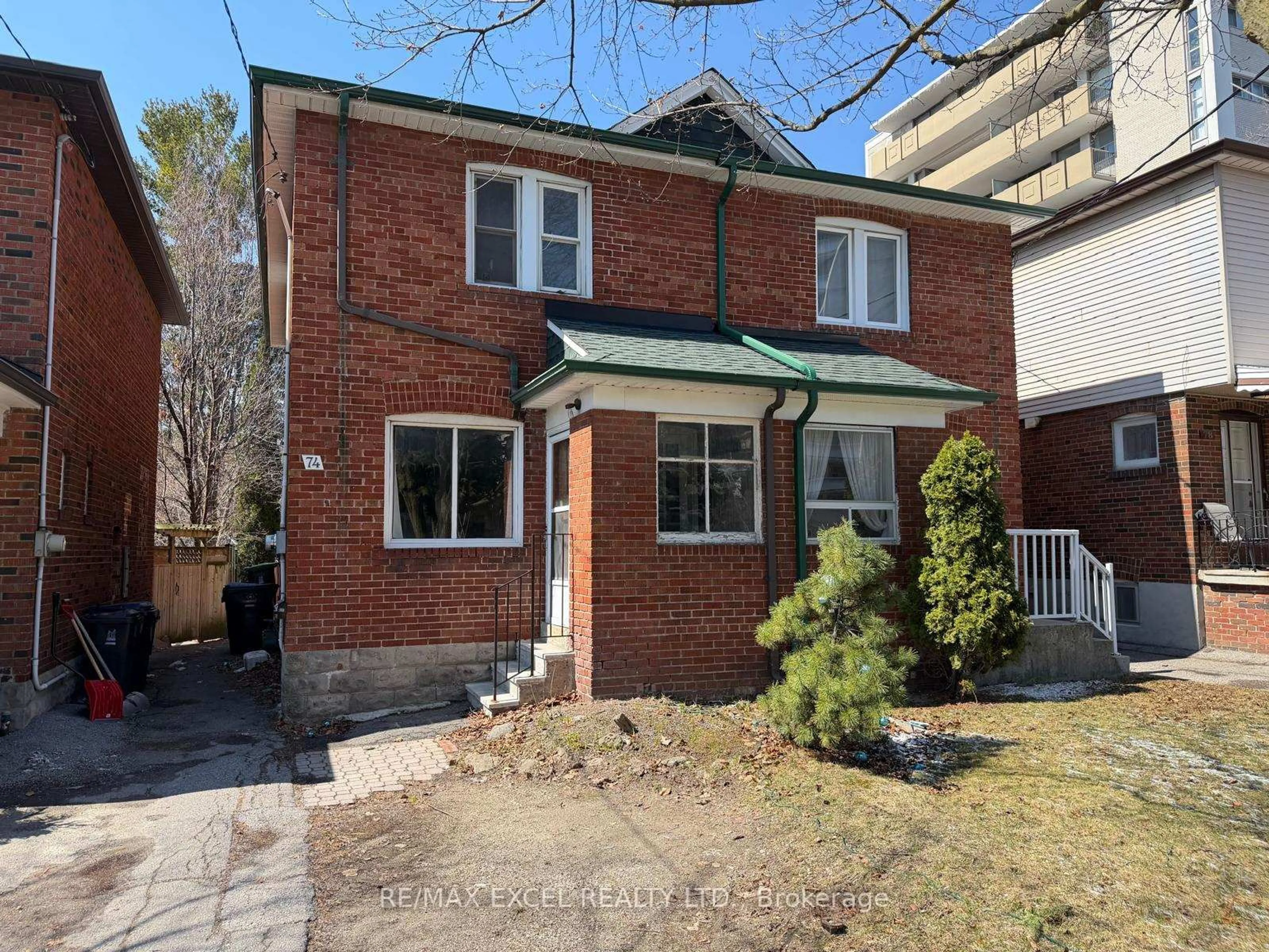 Home with brick exterior material, street for 74 Banff Rd, Toronto Ontario M4S 2V5