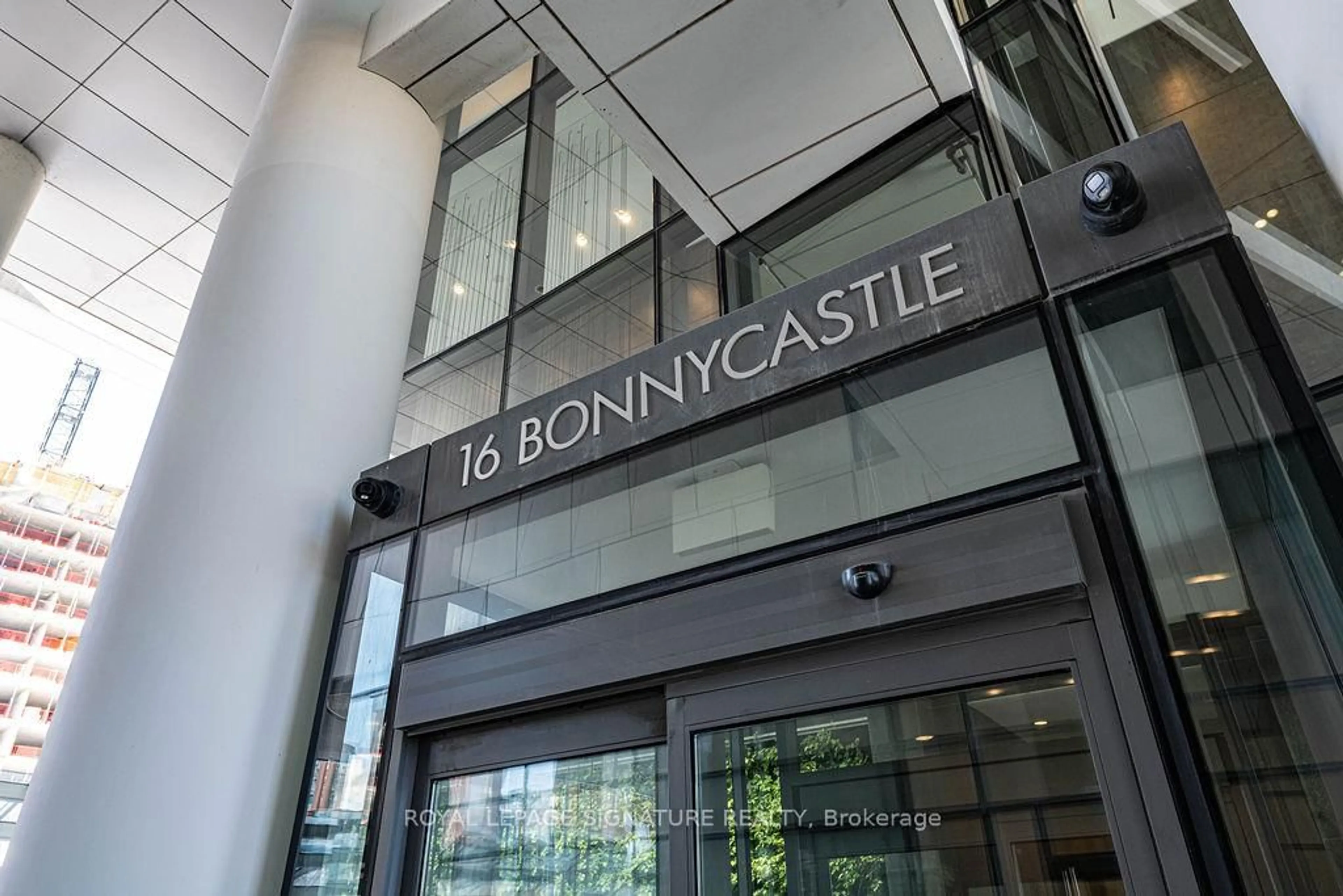 Lobby for 16 Bonnycastle St #1510, Toronto Ontario M5A 4M6