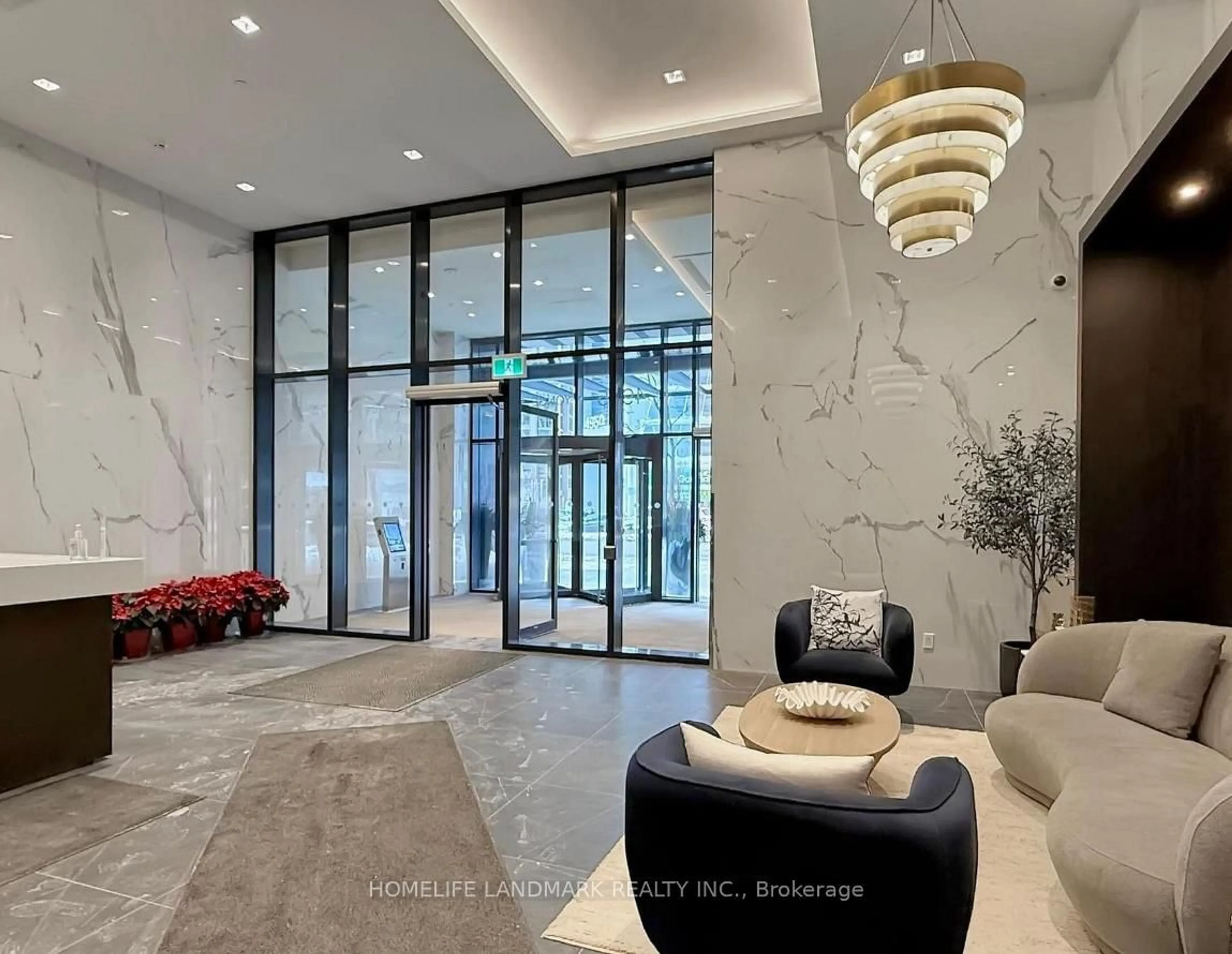 Indoor foyer for 4955 Yonge St #1009, Toronto Ontario M2N 0L8