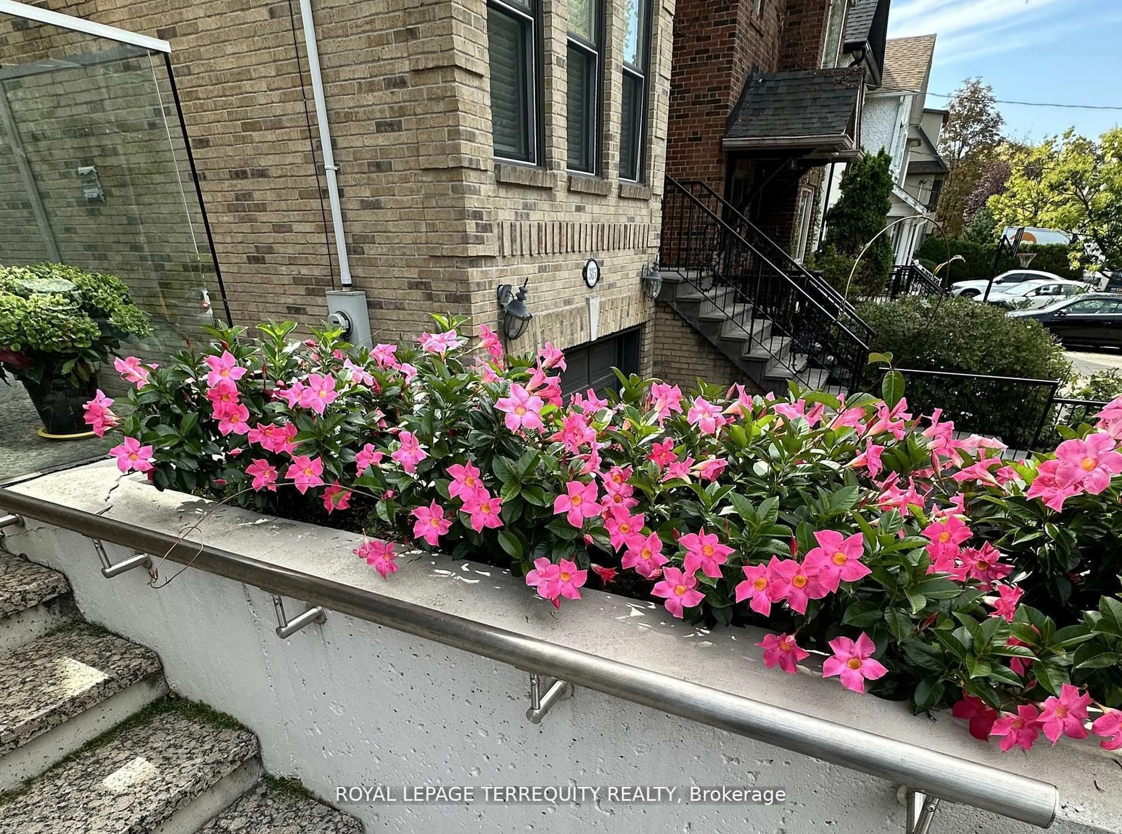 Balcony in the apartment, street for 317 Keewatin Ave, Toronto Ontario M4P 2A4