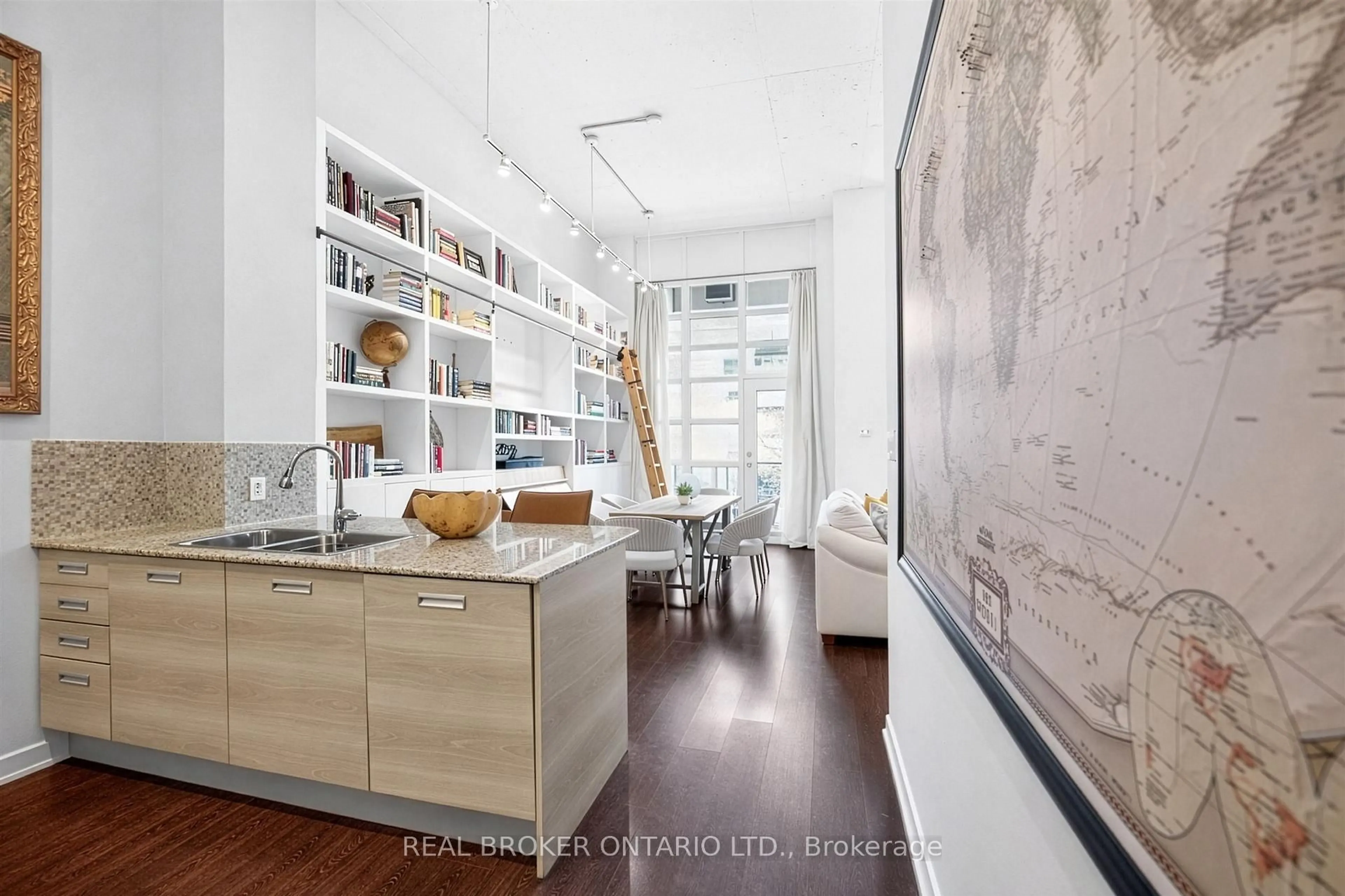 Open concept kitchen, unknown for 380 Macpherson Ave #209, Toronto Ontario M4V 3E3