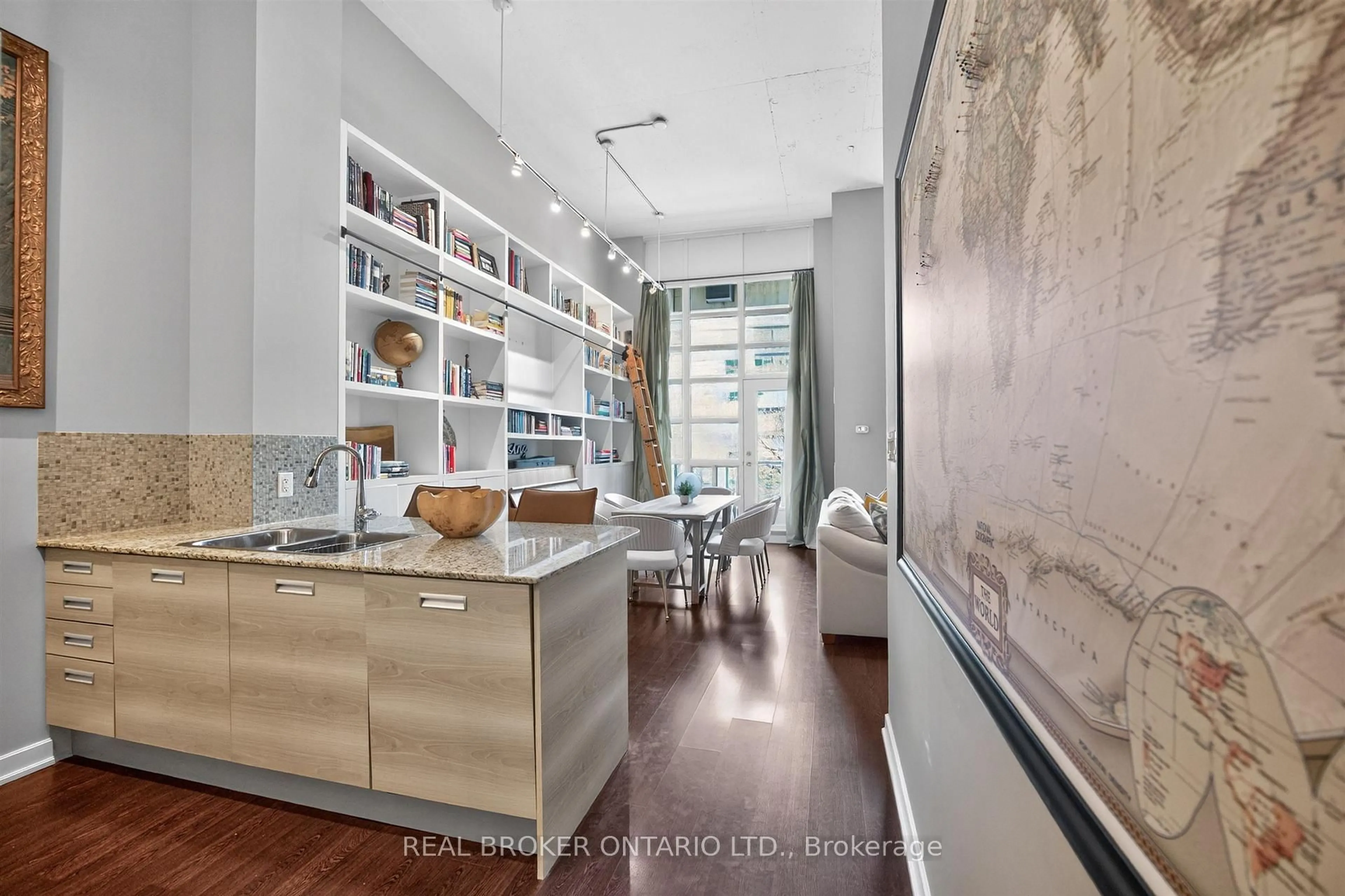 Open concept kitchen, unknown for 380 Macpherson Ave #209, Toronto Ontario M4V 3E3