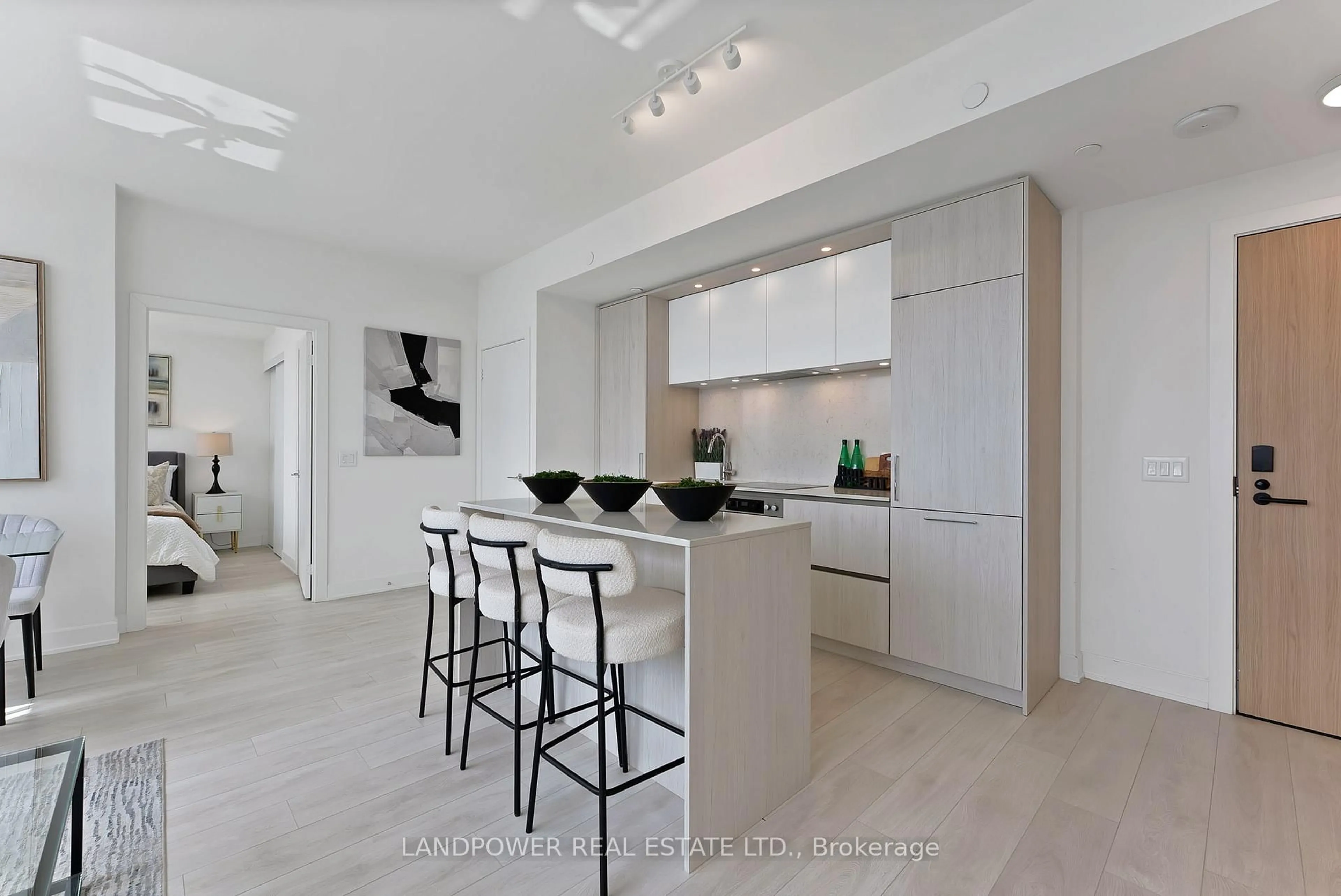 Contemporary kitchen, ceramic/tile floor for 35 Mercer St #2809, Toronto Ontario M5V 1H2
