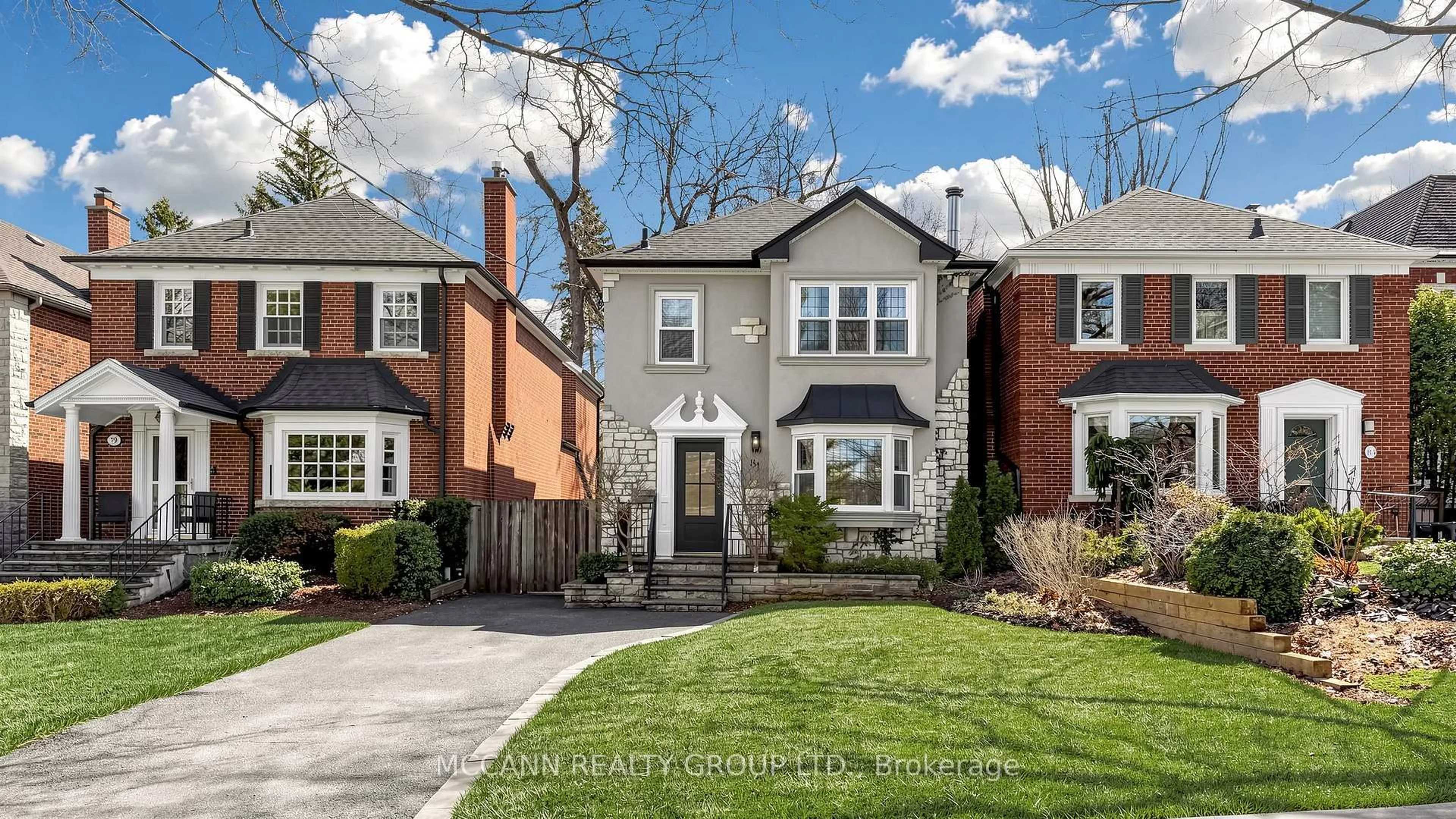 Home with brick exterior material, street for 81 Wanless Cres, Toronto Ontario M4N 3C2