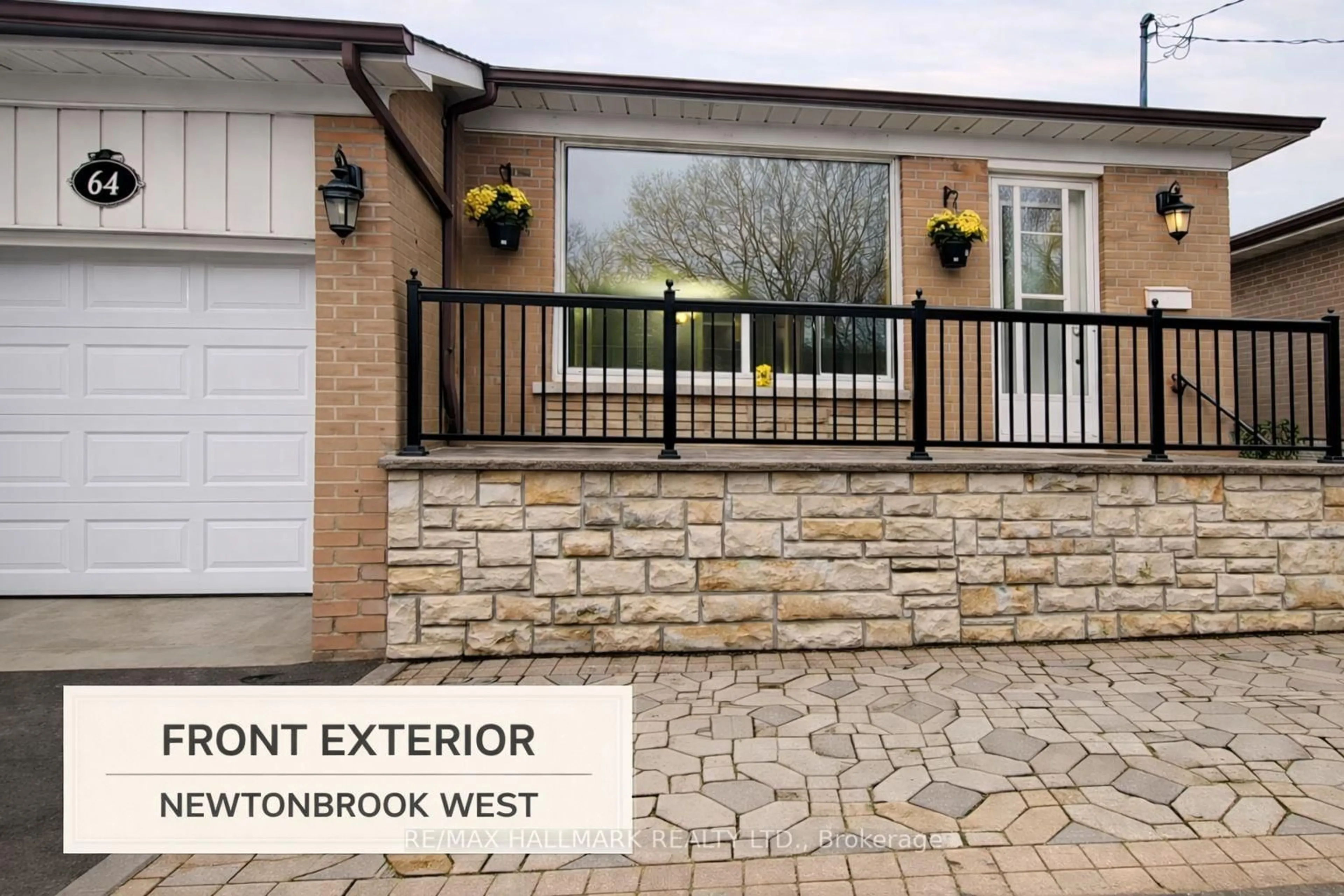 Home with vinyl exterior material, street for 64 Green Bush Rd, Toronto Ontario M2M 1P3