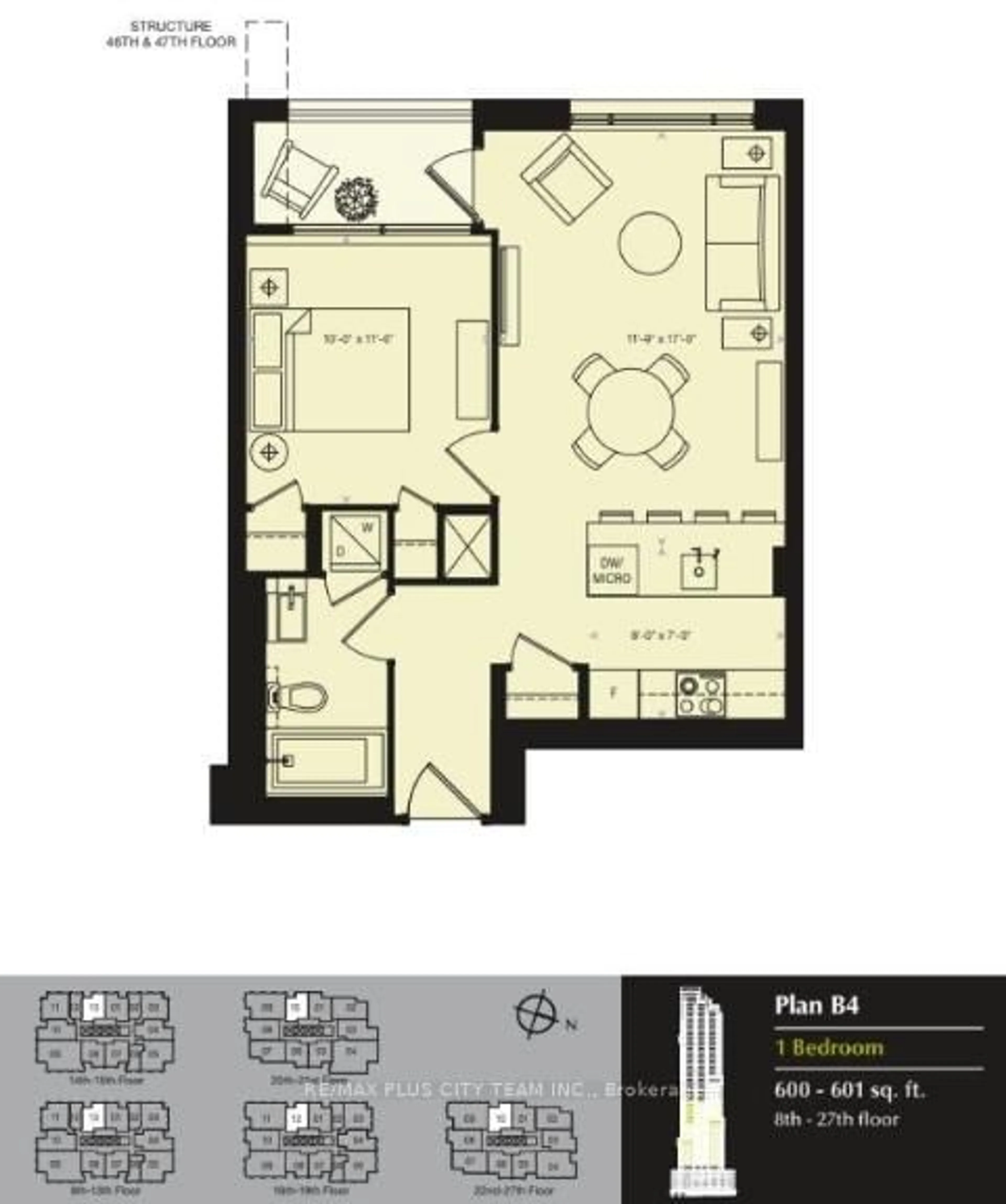 Floor plan for 88 Scott St #2110, Toronto Ontario M5E 0A9
