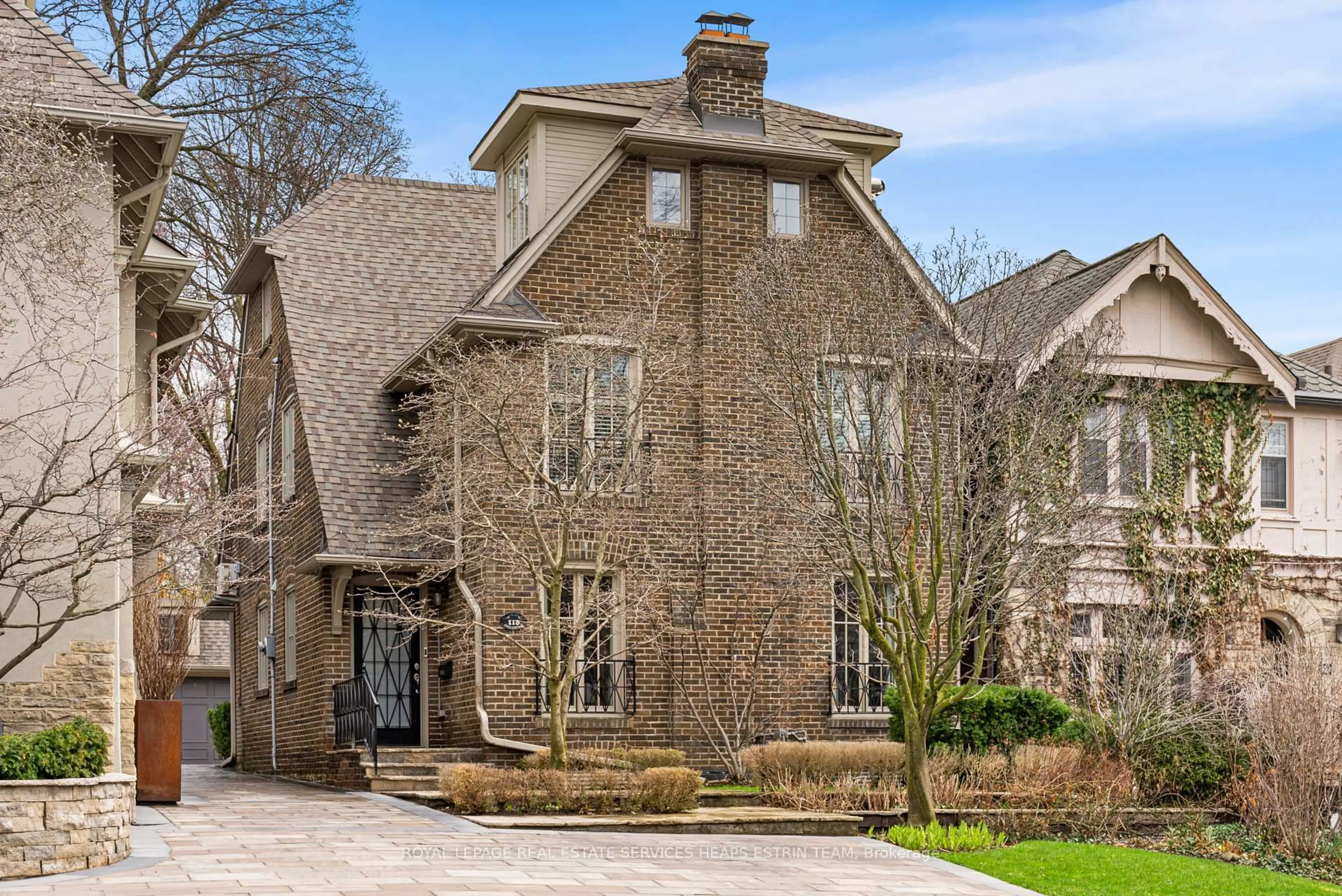 Home with brick exterior material, street for 115 Inglewood Dr, Toronto Ontario M4T 1H6