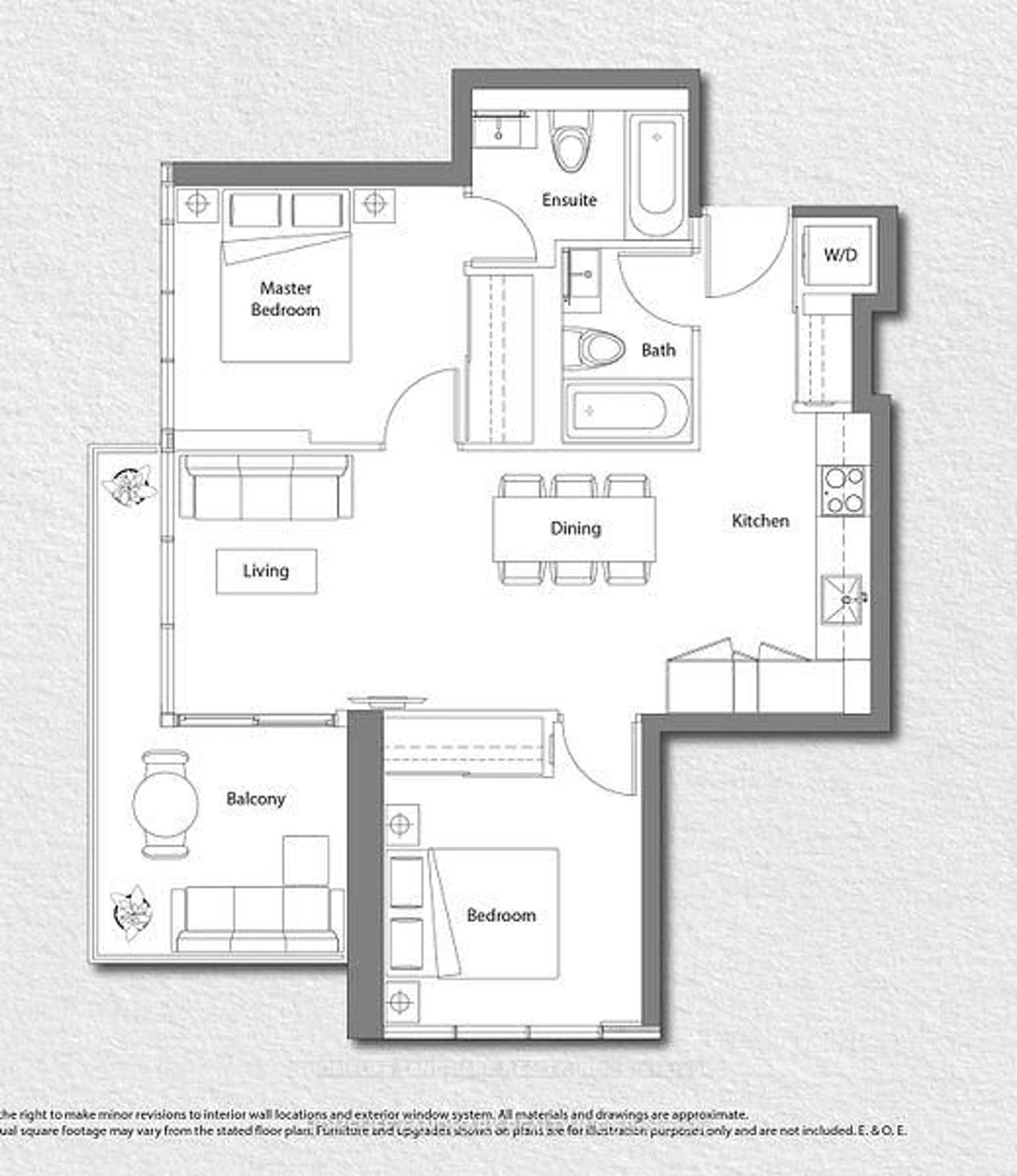 Floor plan for 95 Mcmahon Dr #303, Toronto Ontario M2K 0H2