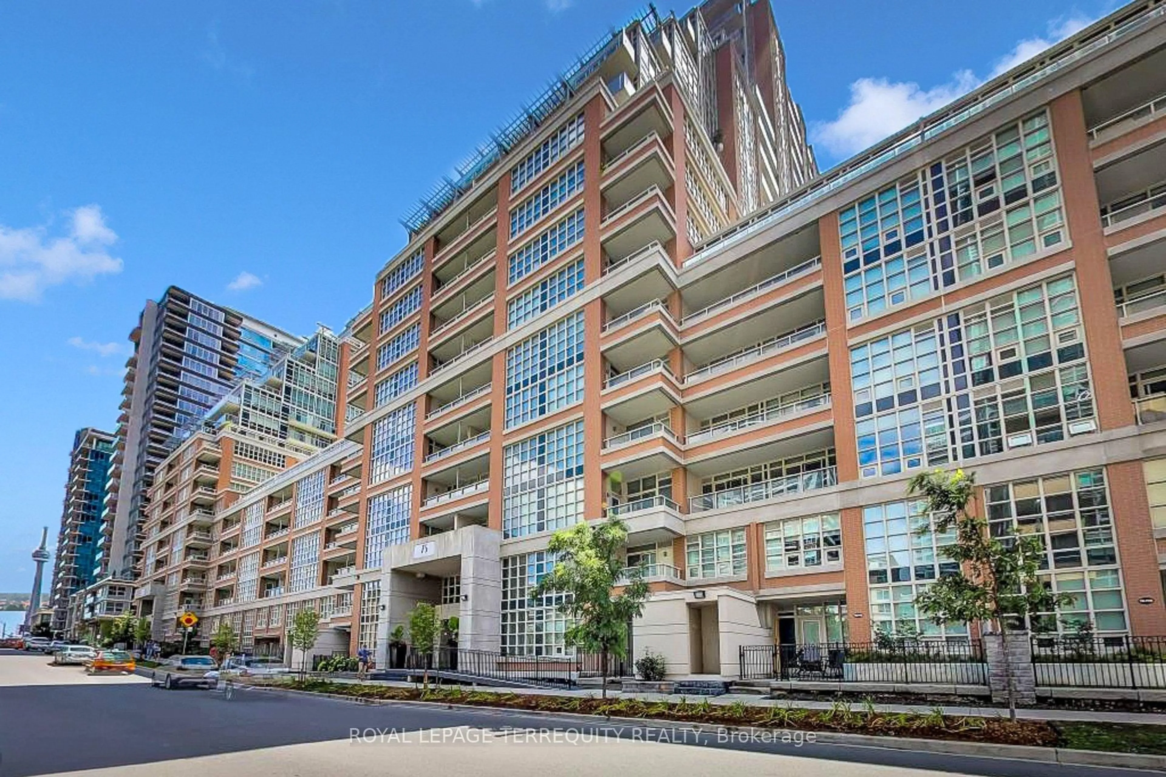Indoor foyer for 75 East Liberty St #1611, Toronto Ontario M6K 3R3