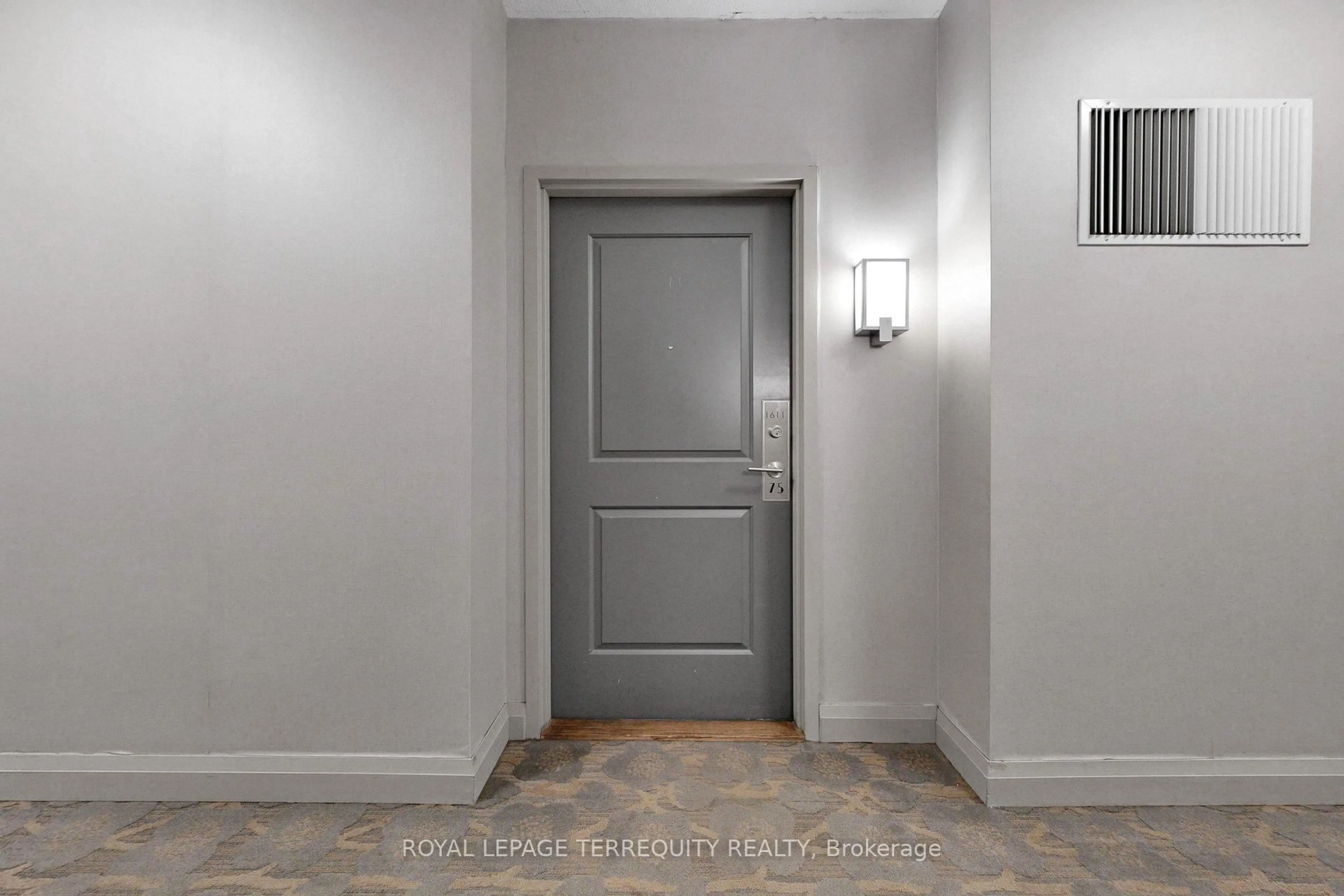 Indoor entryway for 75 East Liberty St #1611, Toronto Ontario M6K 3R3