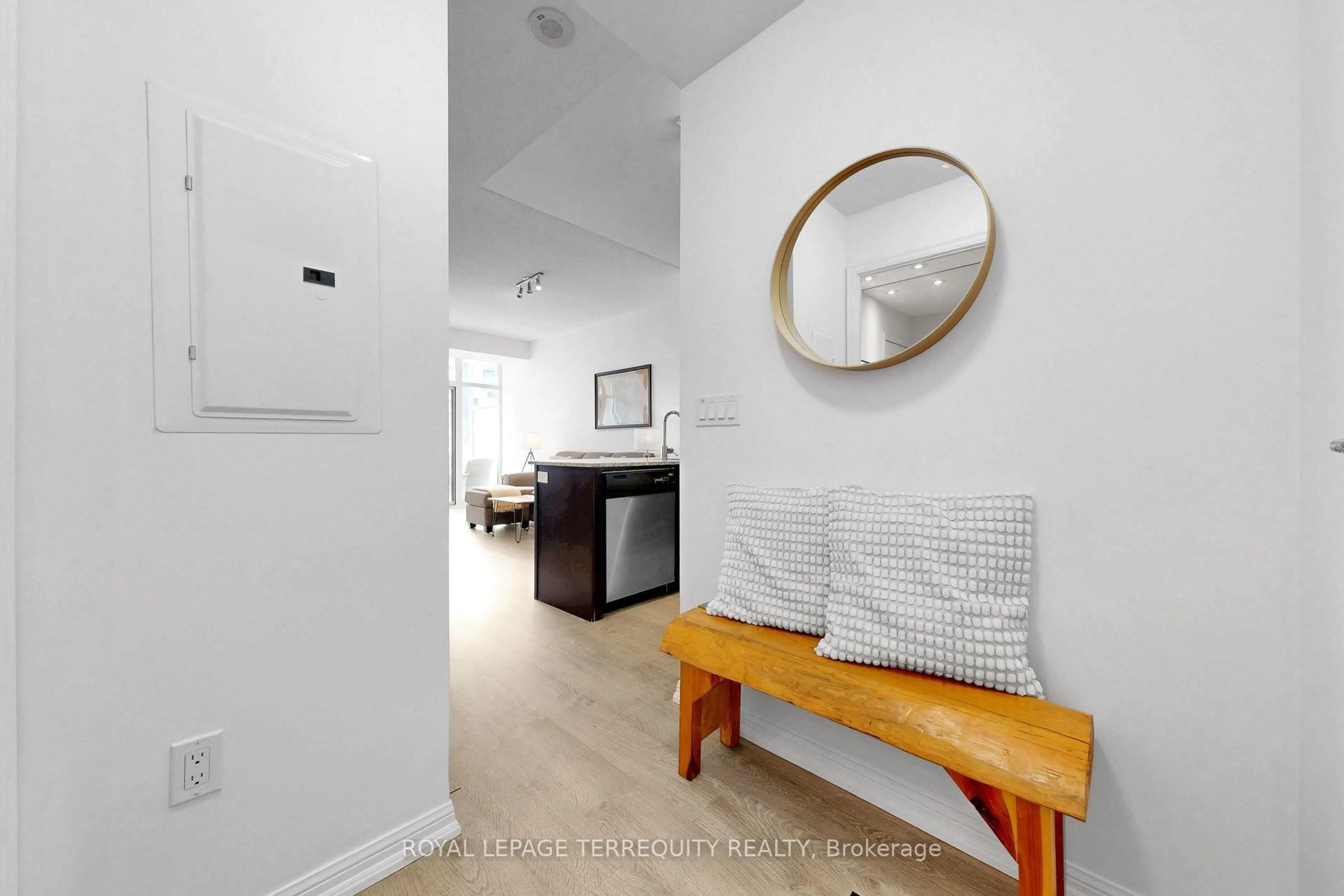 Indoor entryway for 75 East Liberty St #1611, Toronto Ontario M6K 3R3
