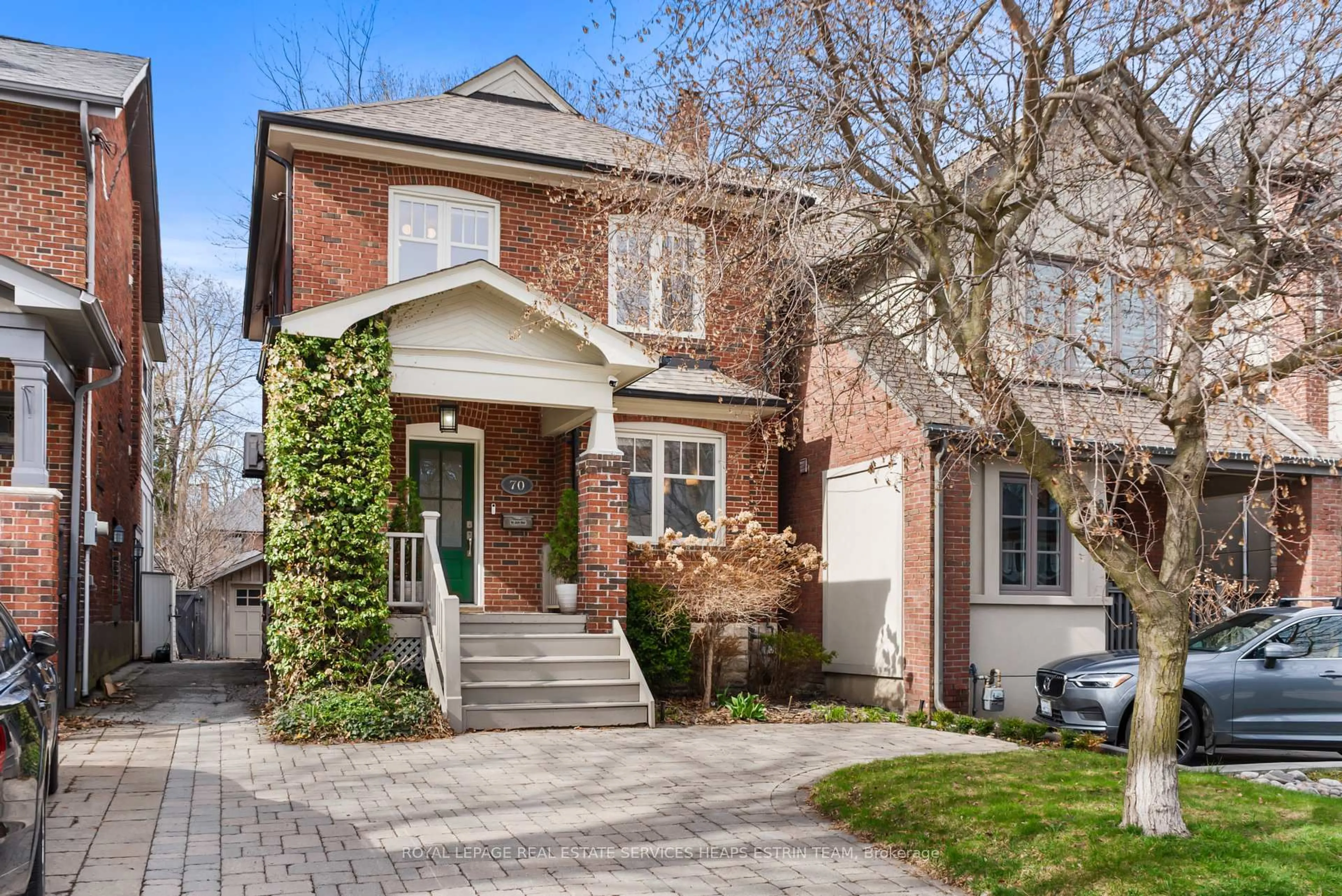Home with brick exterior material, street for 70 Brookdale Ave, Toronto Ontario M5M 1P3