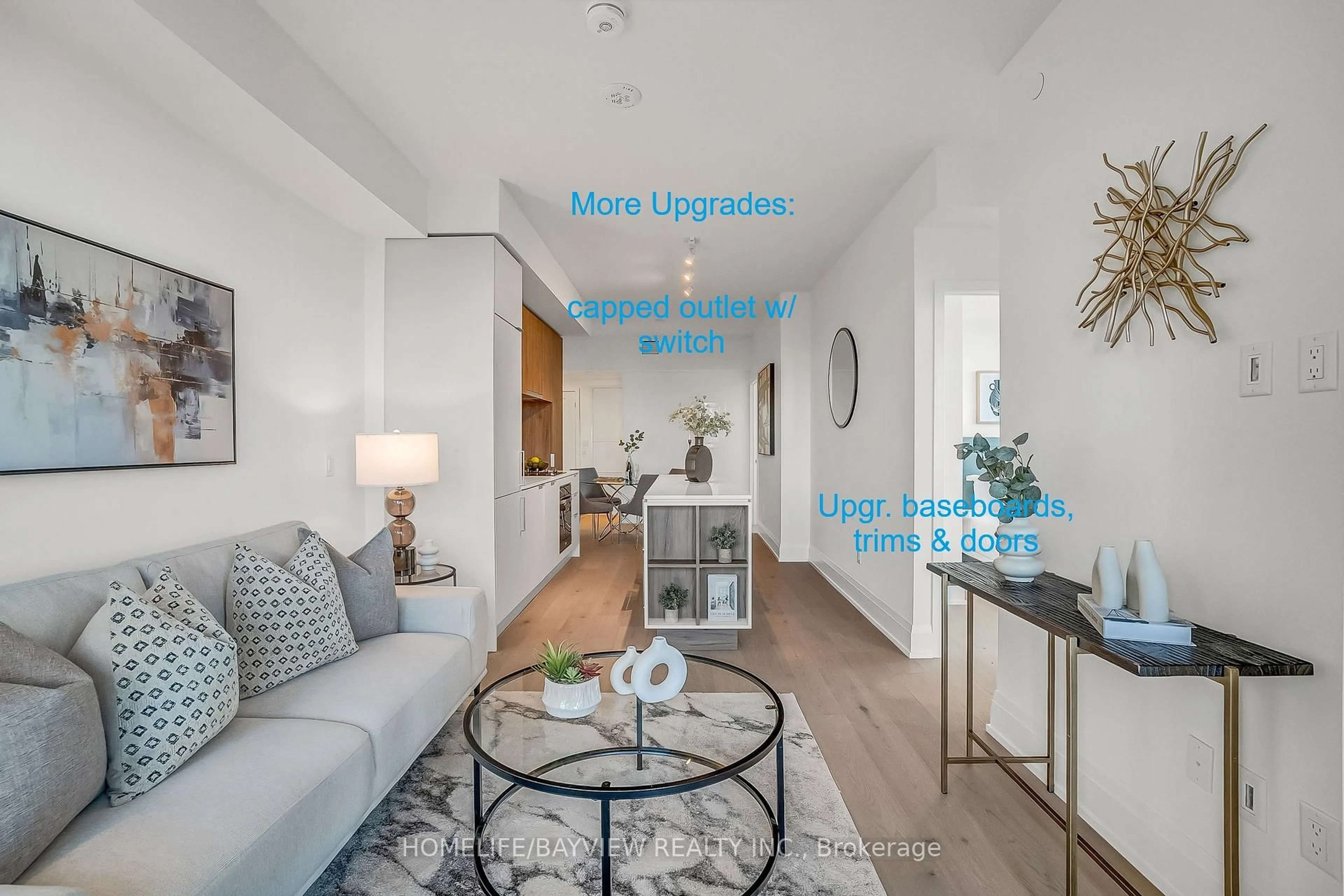 Living room with furniture, unknown for 89 Church St #2807, Toronto Ontario M5C 0B7