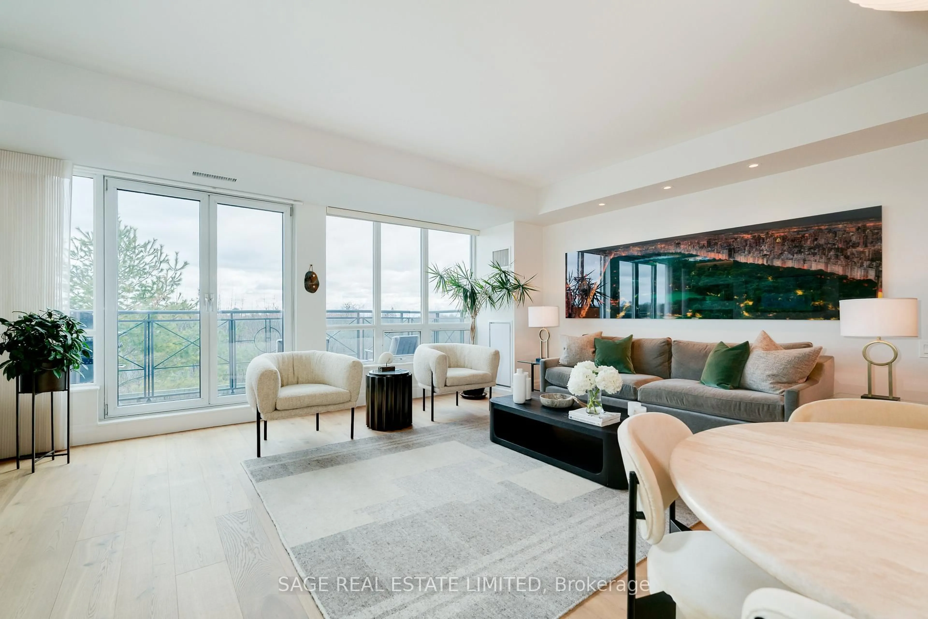 Living room with furniture, unknown for 20 Scrivener Sq #615, Toronto Ontario M4W 3X9