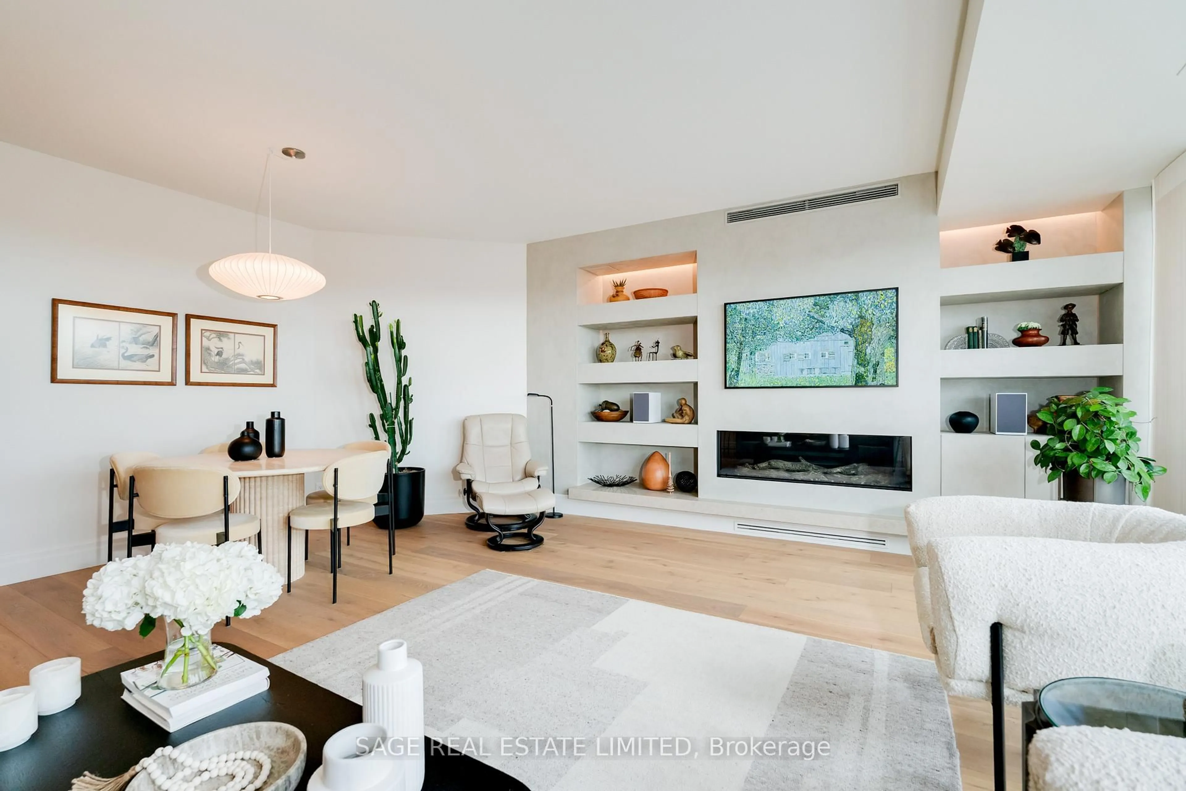 Living room with furniture, unknown for 20 Scrivener Sq #615, Toronto Ontario M4W 3X9