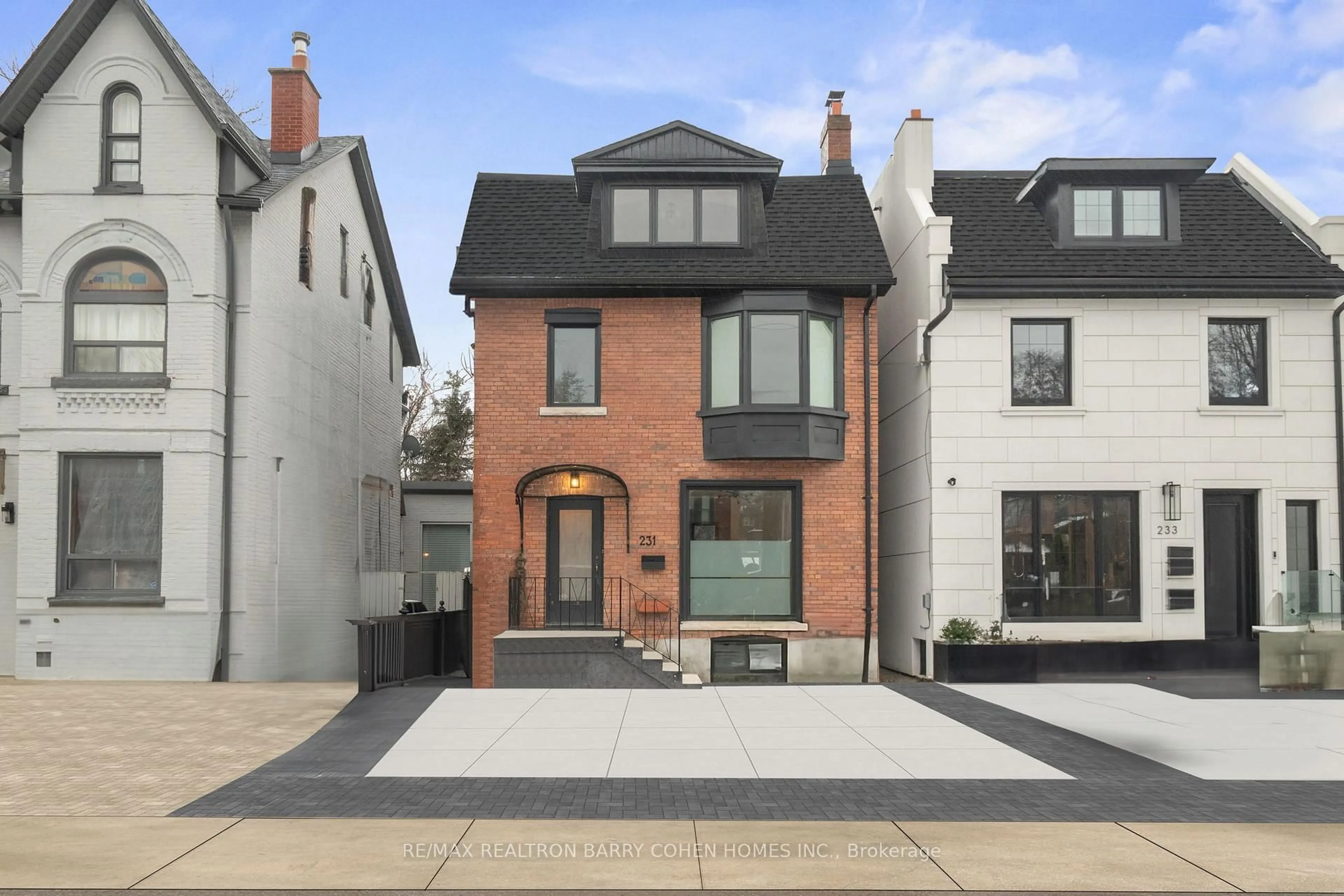 Home with brick exterior material, street for 231 Macpherson Ave, Toronto Ontario M4V 1A1