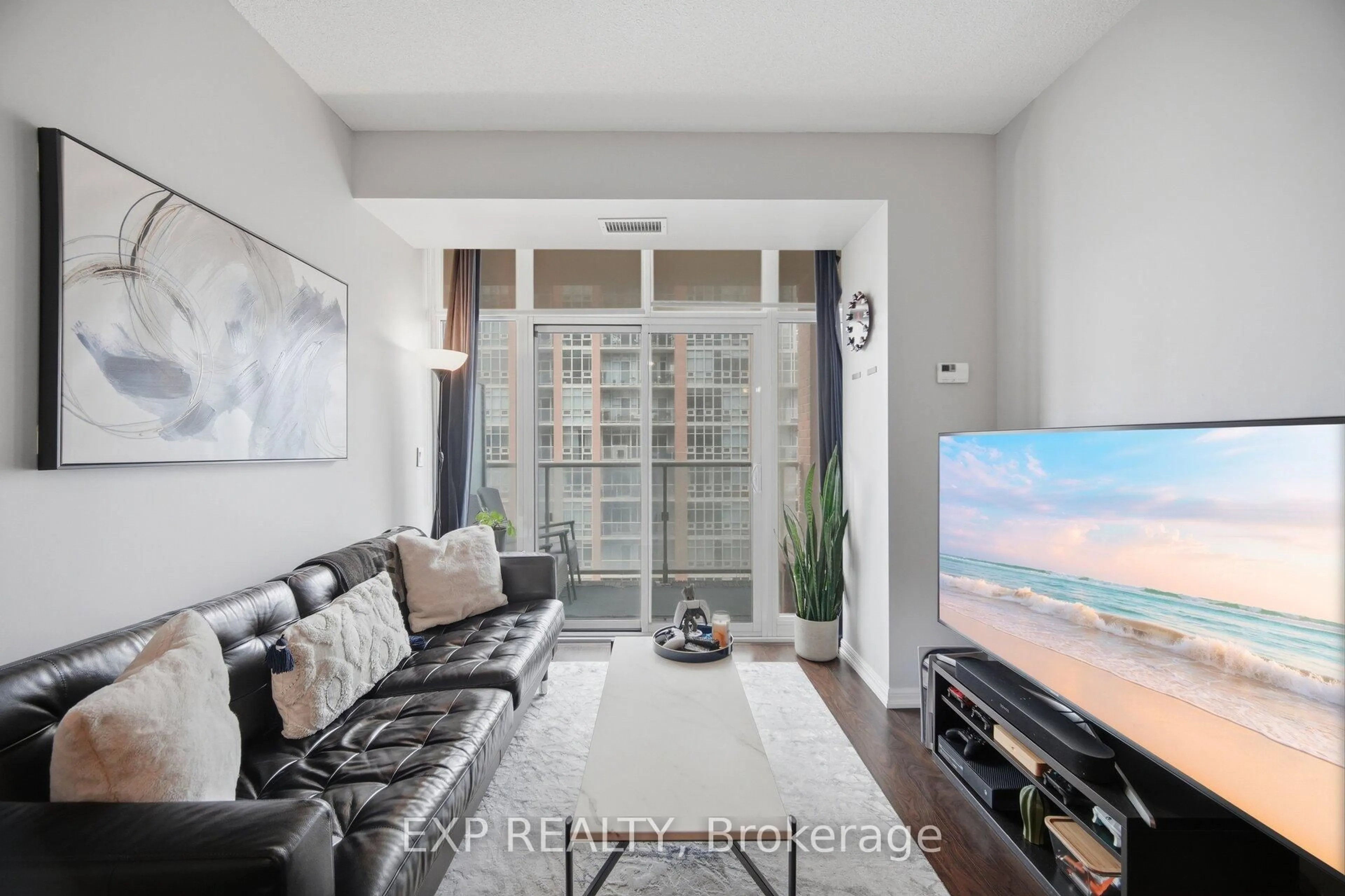 Living room with furniture, unknown for 65 East Liberty St #1708, Toronto Ontario M6K 3R2