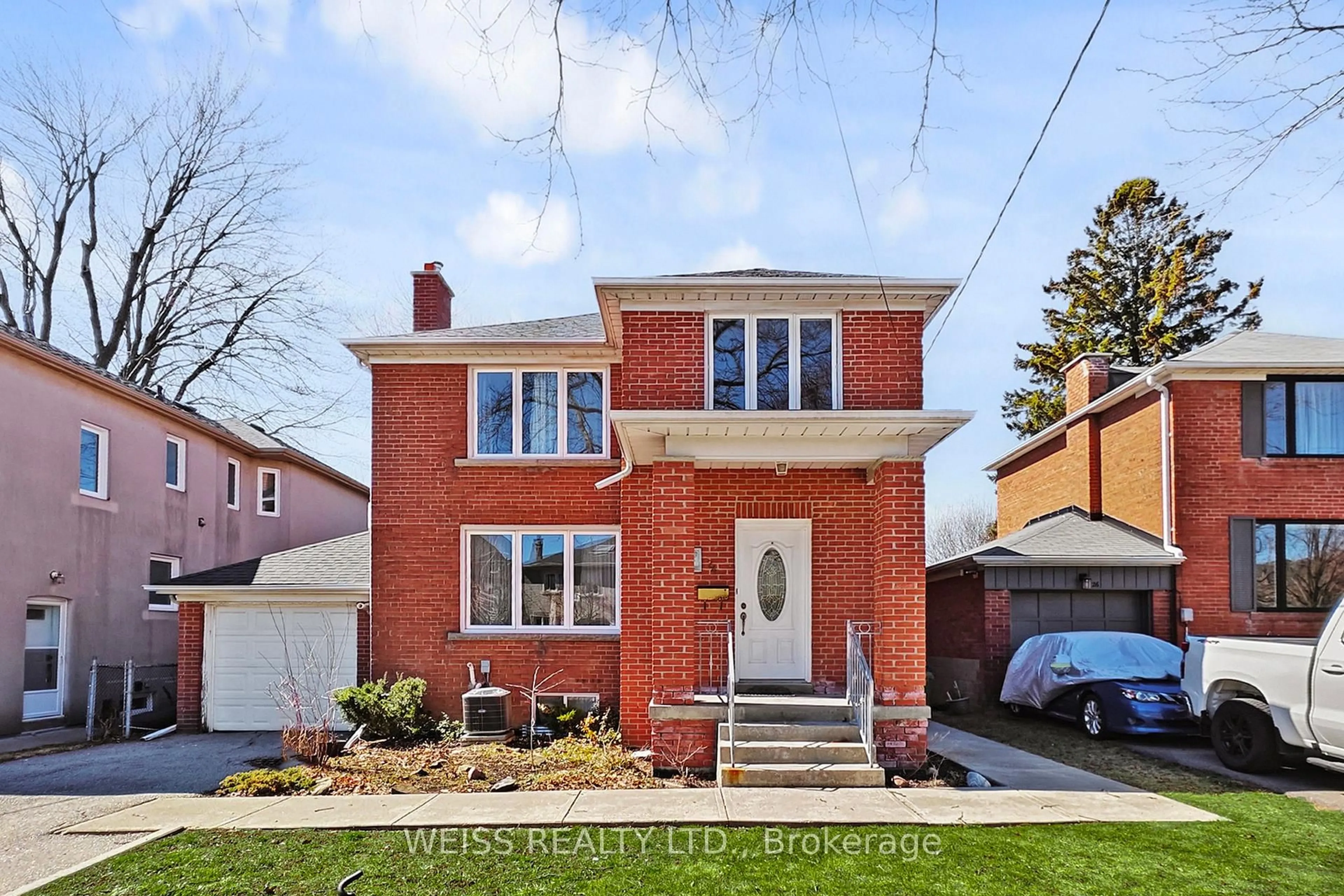 Home with brick exterior material, street for 24 Graymar Ave, Toronto Ontario M3H 3B6