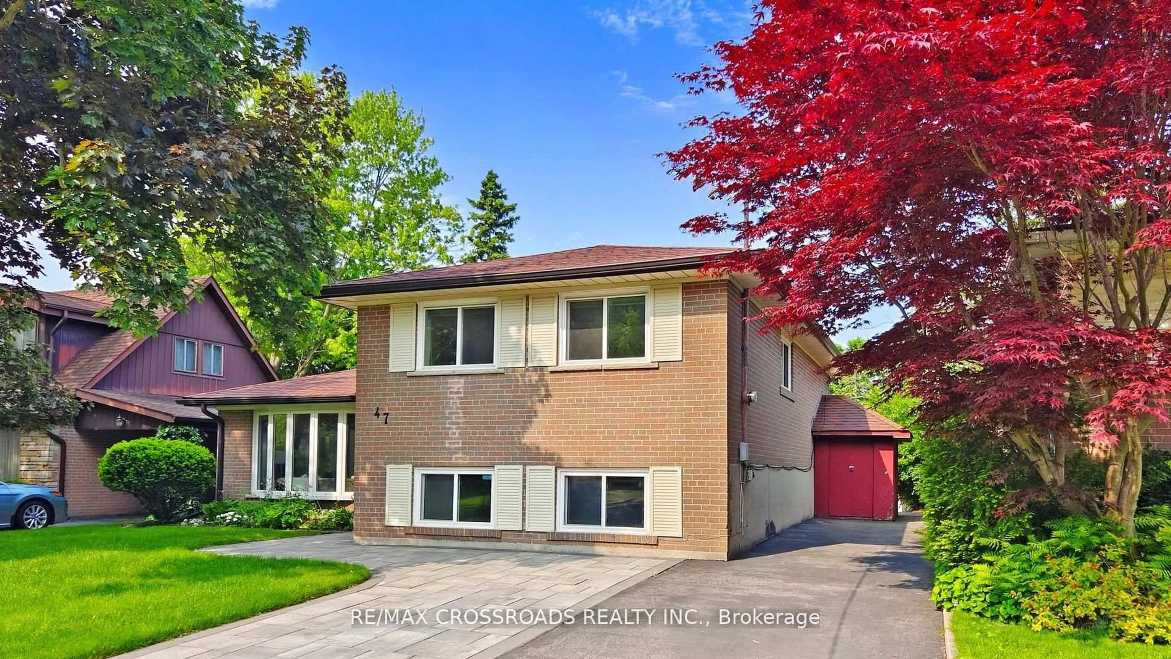 Home with brick exterior material, street for 47 Flavian Cres, Toronto Ontario M2H 1V8