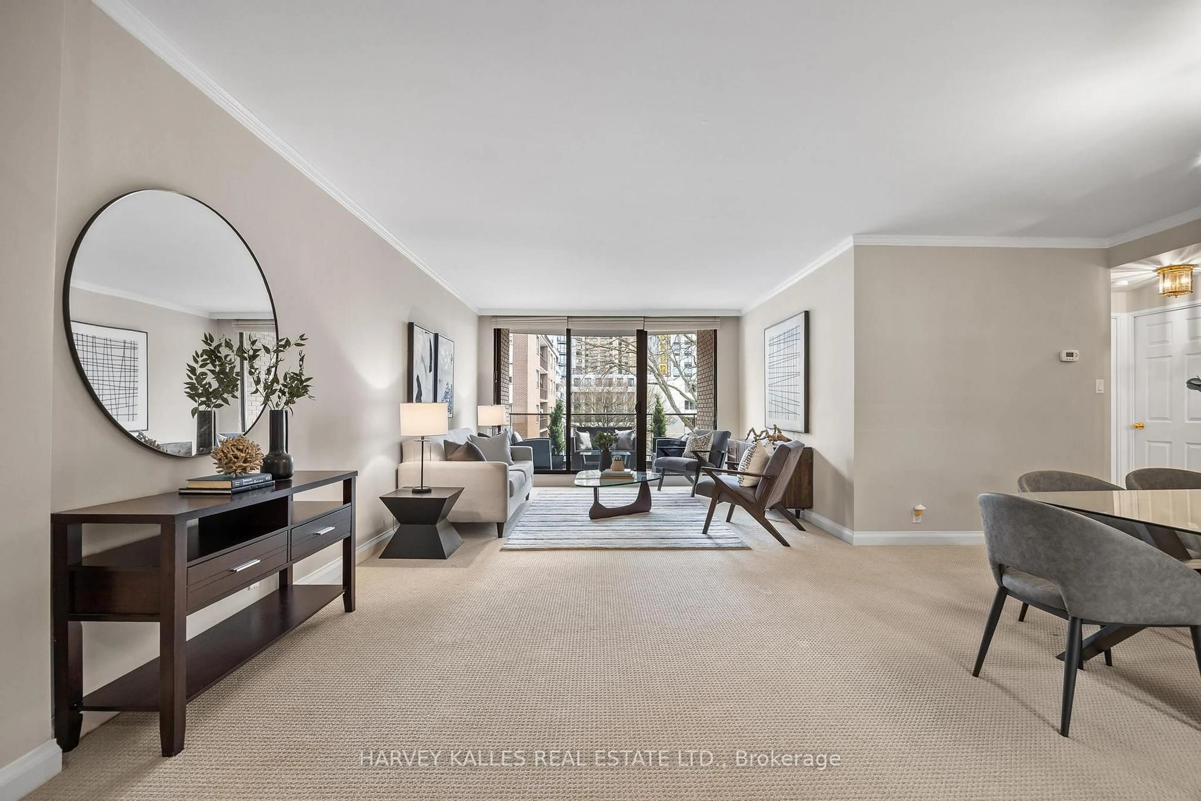 Living room with furniture, unknown for 350 Lonsdale Rd #407, Toronto Ontario M5P 1R6