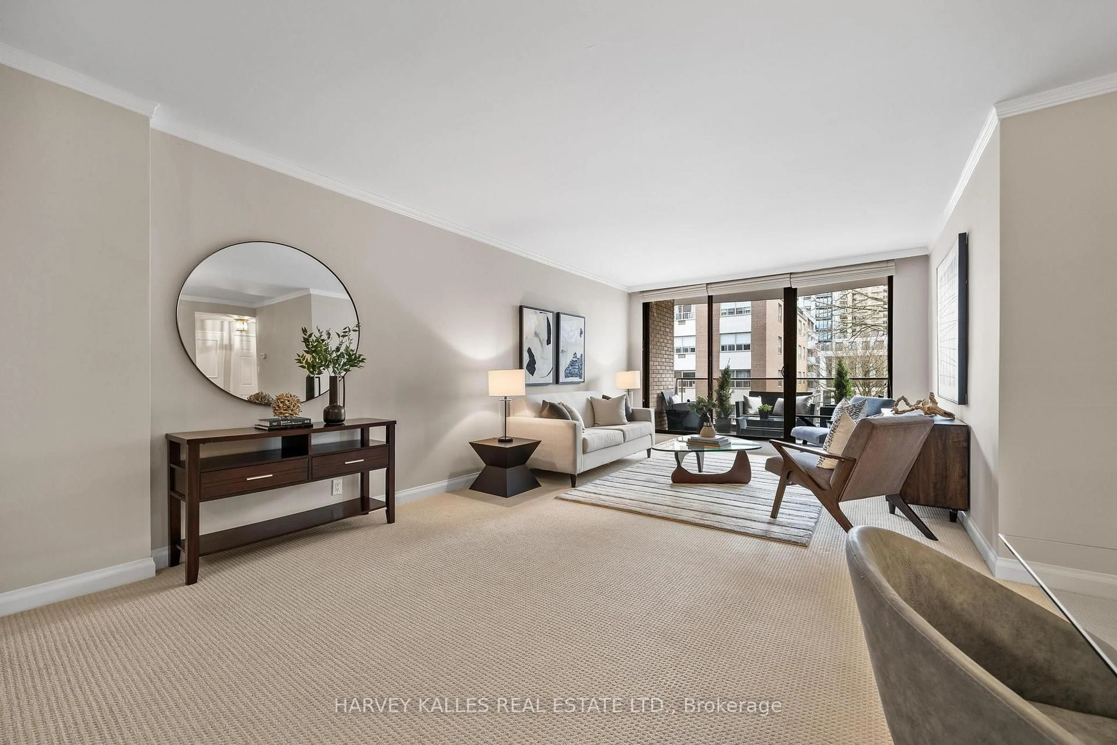 Living room with furniture, unknown for 350 Lonsdale Rd #407, Toronto Ontario M5P 1R6