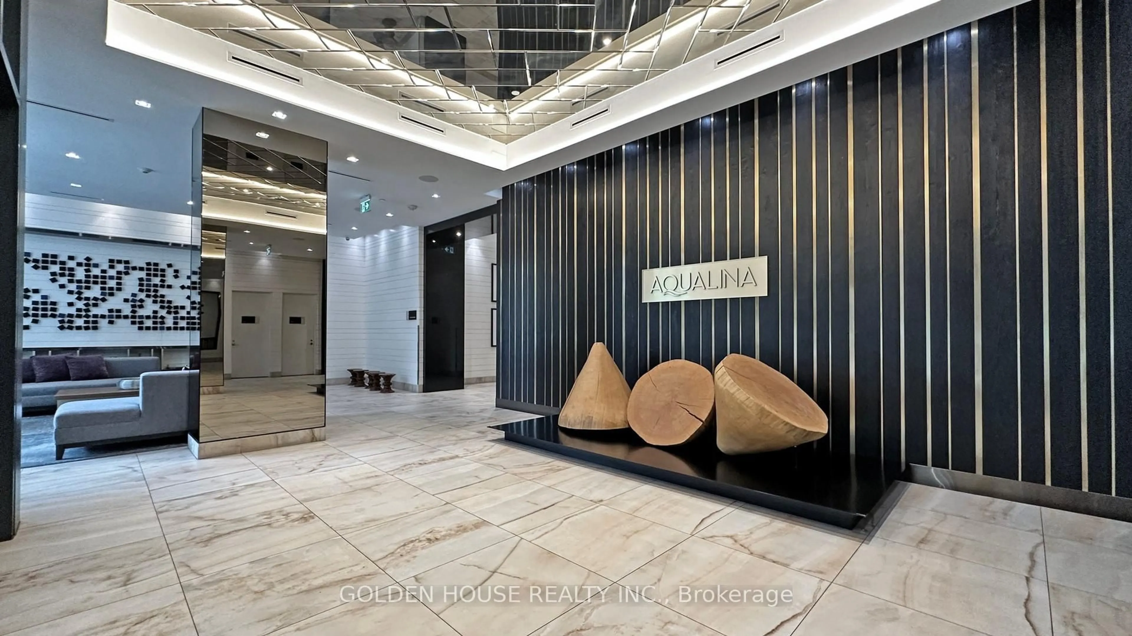 Lobby for 55 Merchants'  Wharf #211, Toronto Ontario M5A 0P2