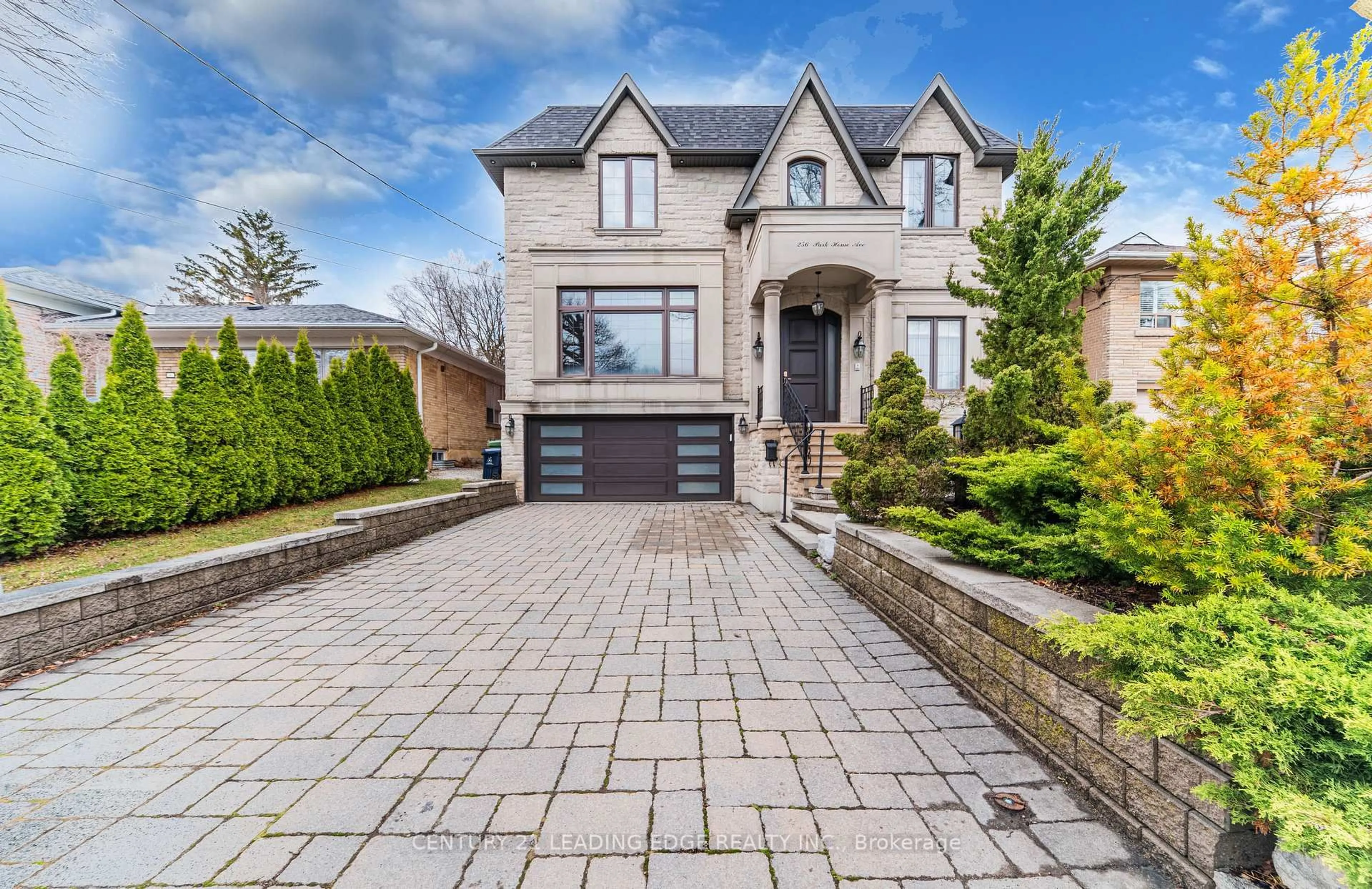 Home with brick exterior material, street for 256 Park Home Ave, Toronto Ontario M2R 1A3