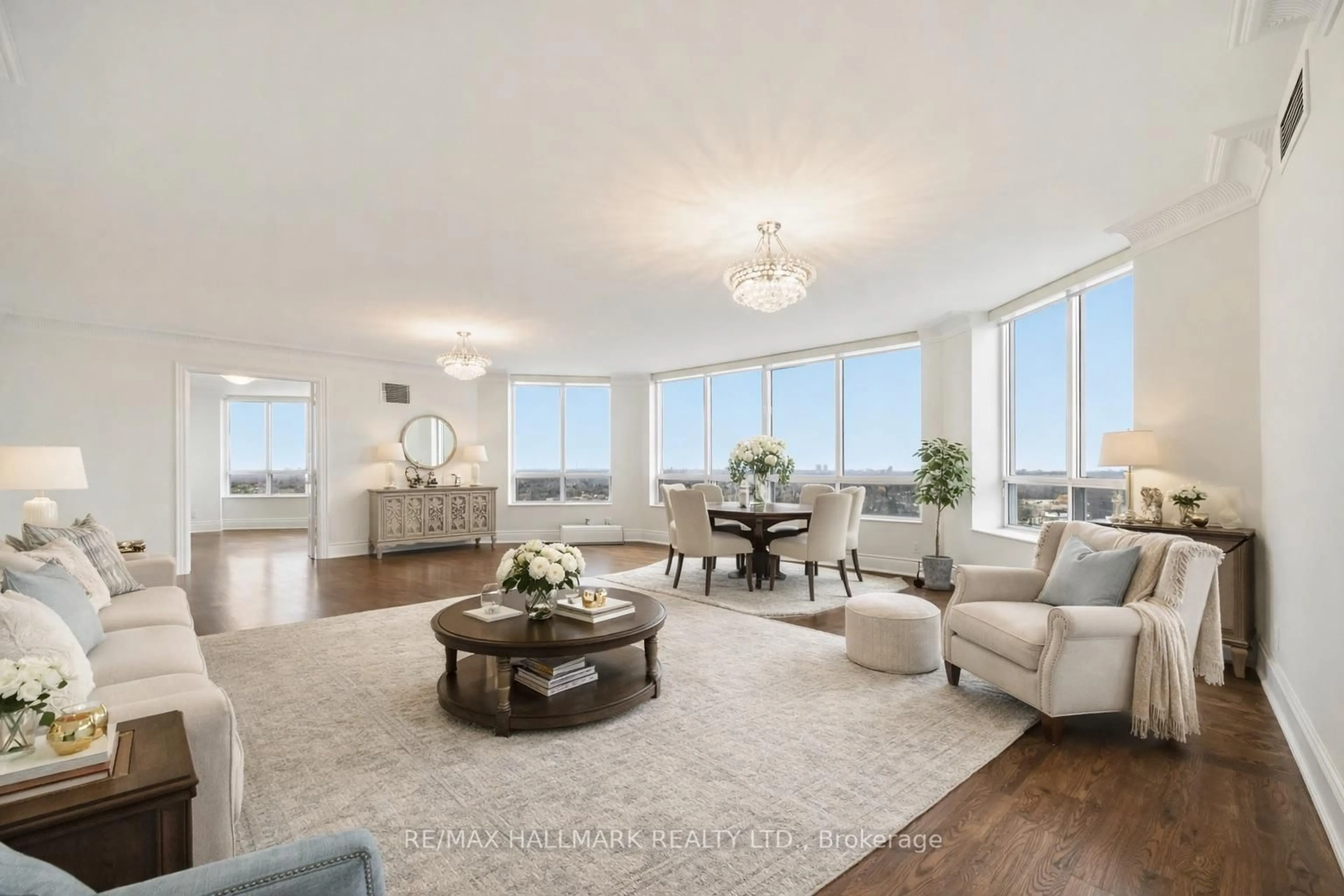 Living room with furniture, unknown for 80 Harrison Garden Blvd #1821, Toronto Ontario M2N 7E3