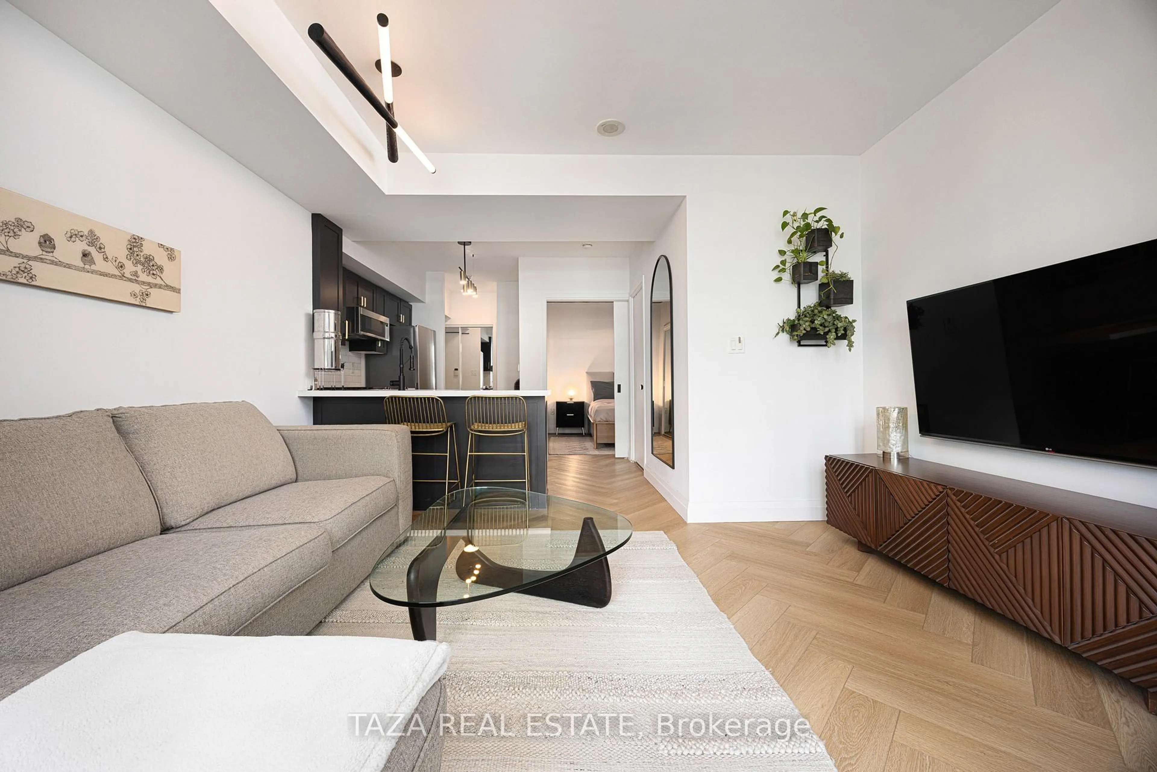 Living room with furniture, unknown for 10 Navy Wharf Crt #1705, Toronto Ontario M5V 3V2