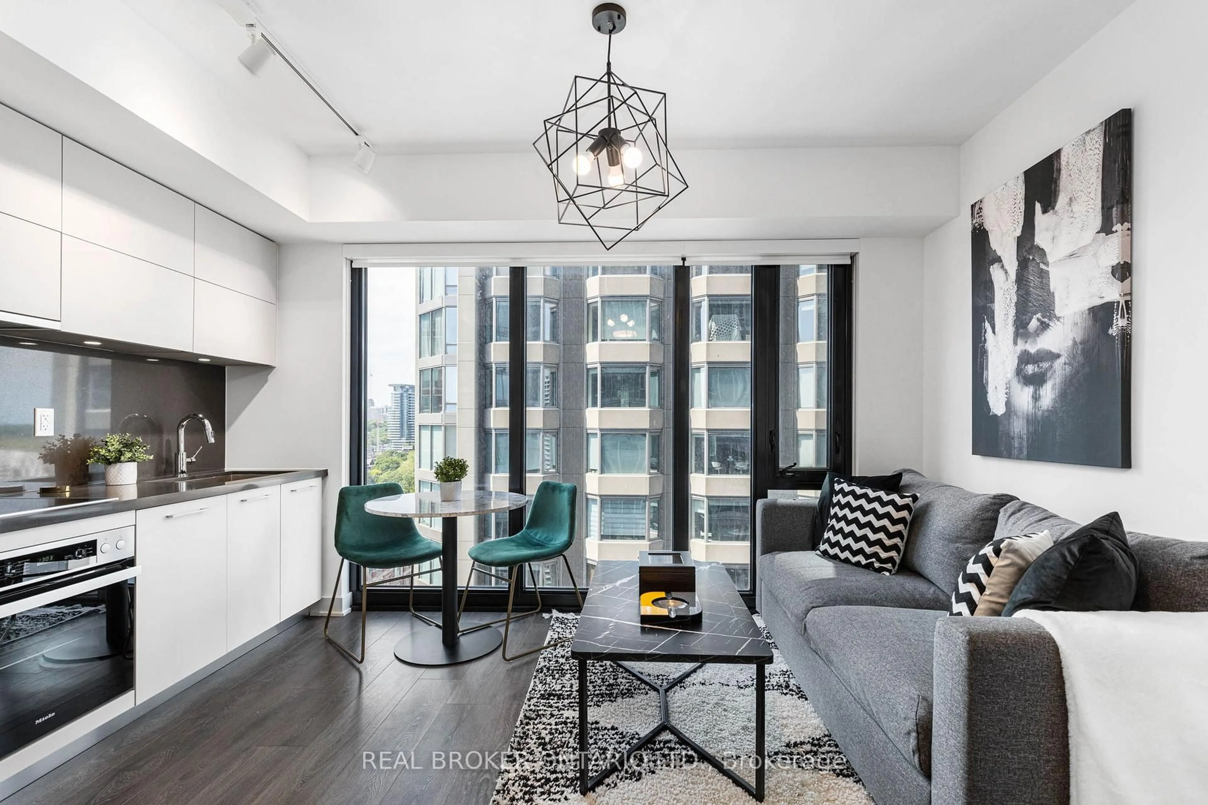 Living room with furniture, unknown for 188 Cumberland St #1913, Toronto Ontario M5R 2G3