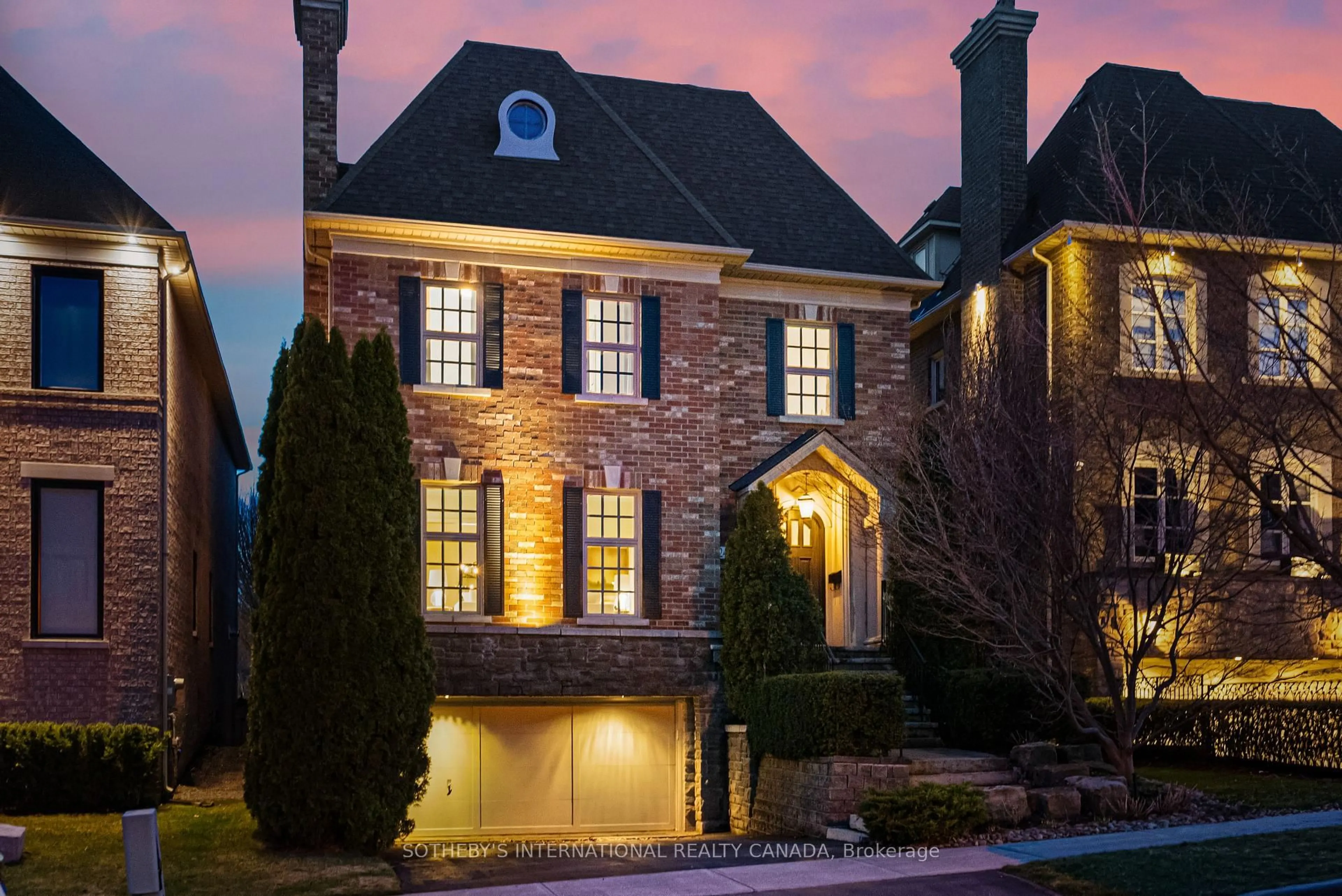 Home with brick exterior material, street for 24 True Davidson Dr, Toronto Ontario M4W 3X5