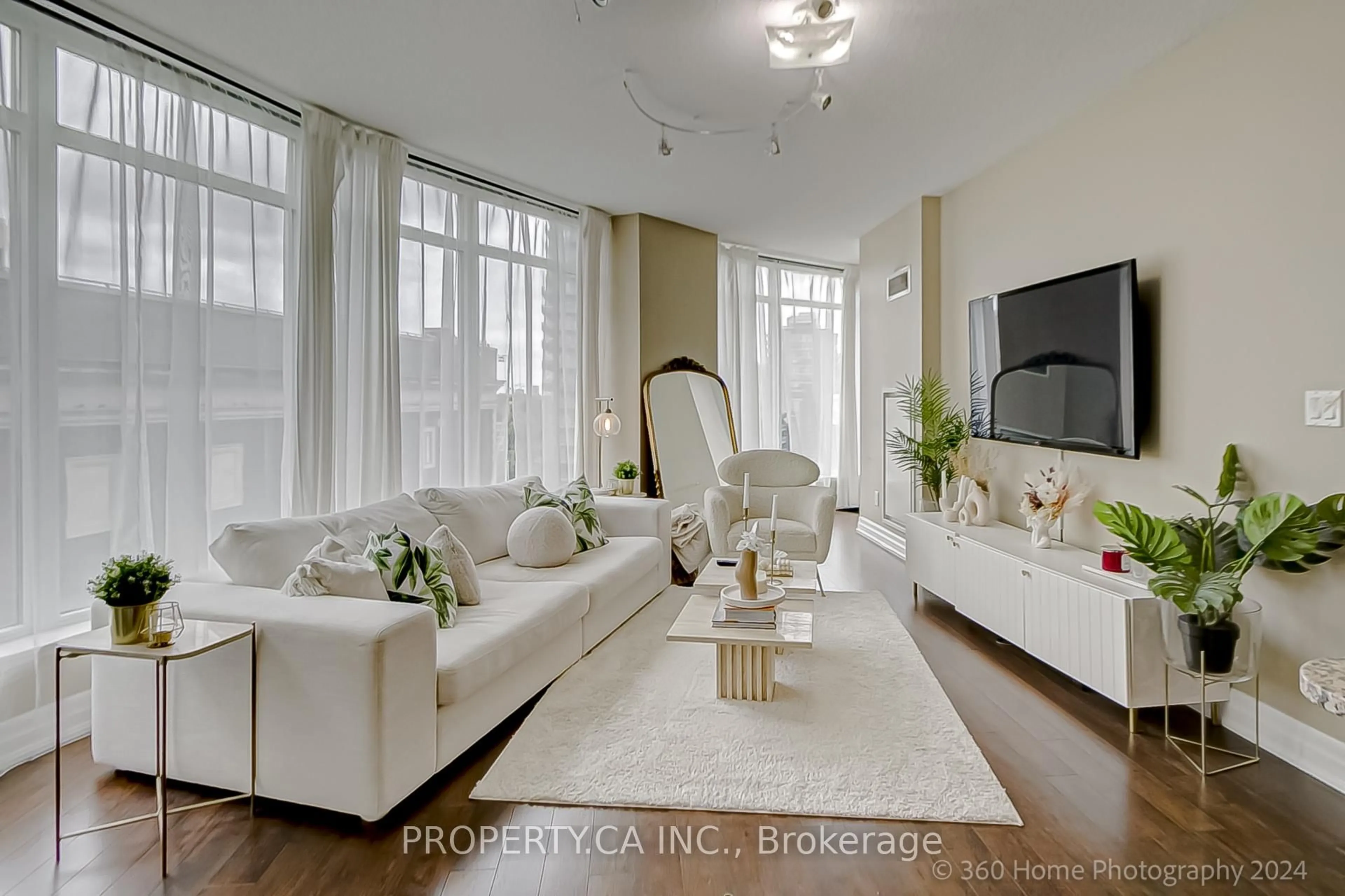 Living room with furniture, unknown for 8 Scollard St #702, Toronto Ontario M5R 1M2