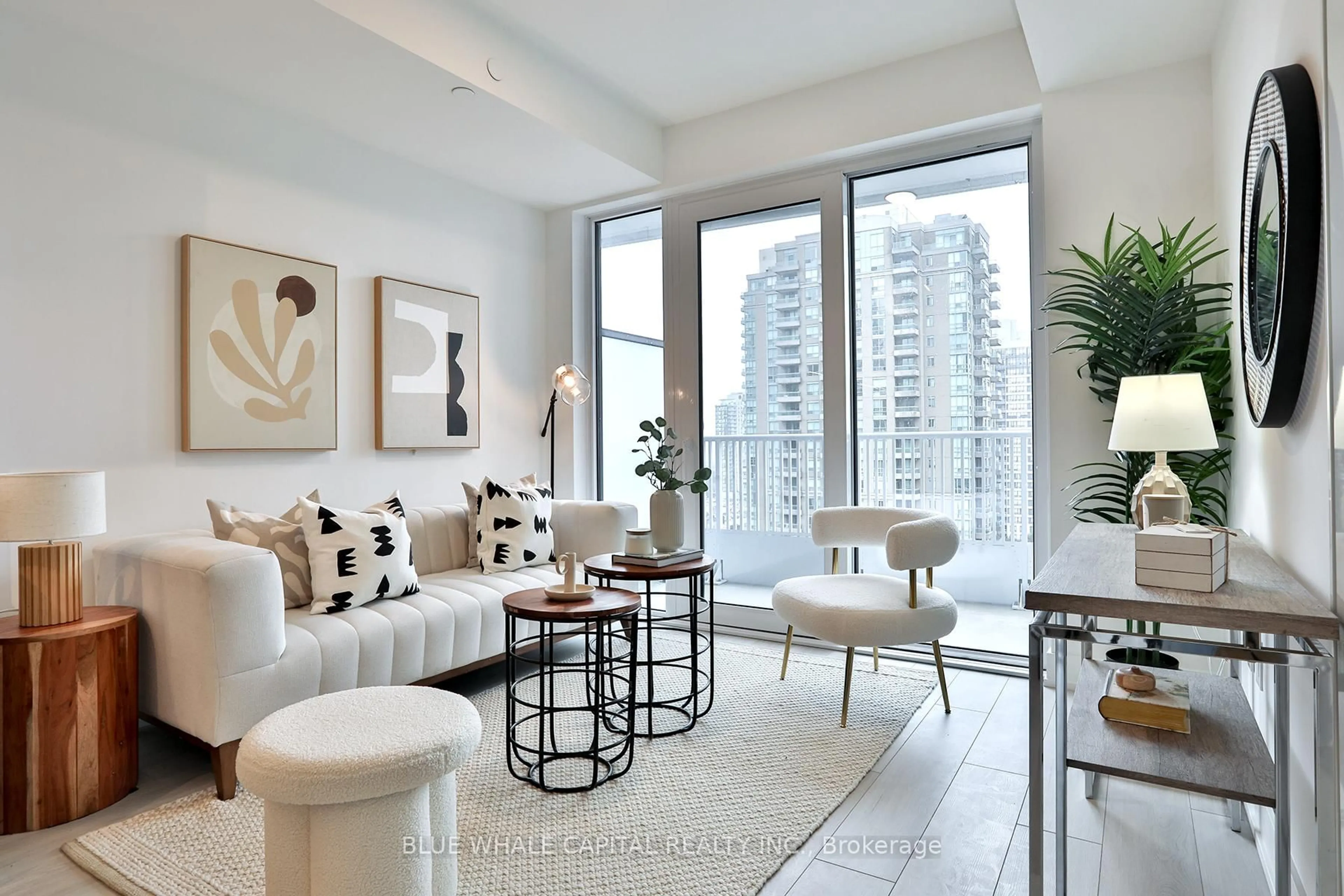 Living room with furniture, unknown for 36 Olive Ave #1205, Toronto Ontario M2N 0M4