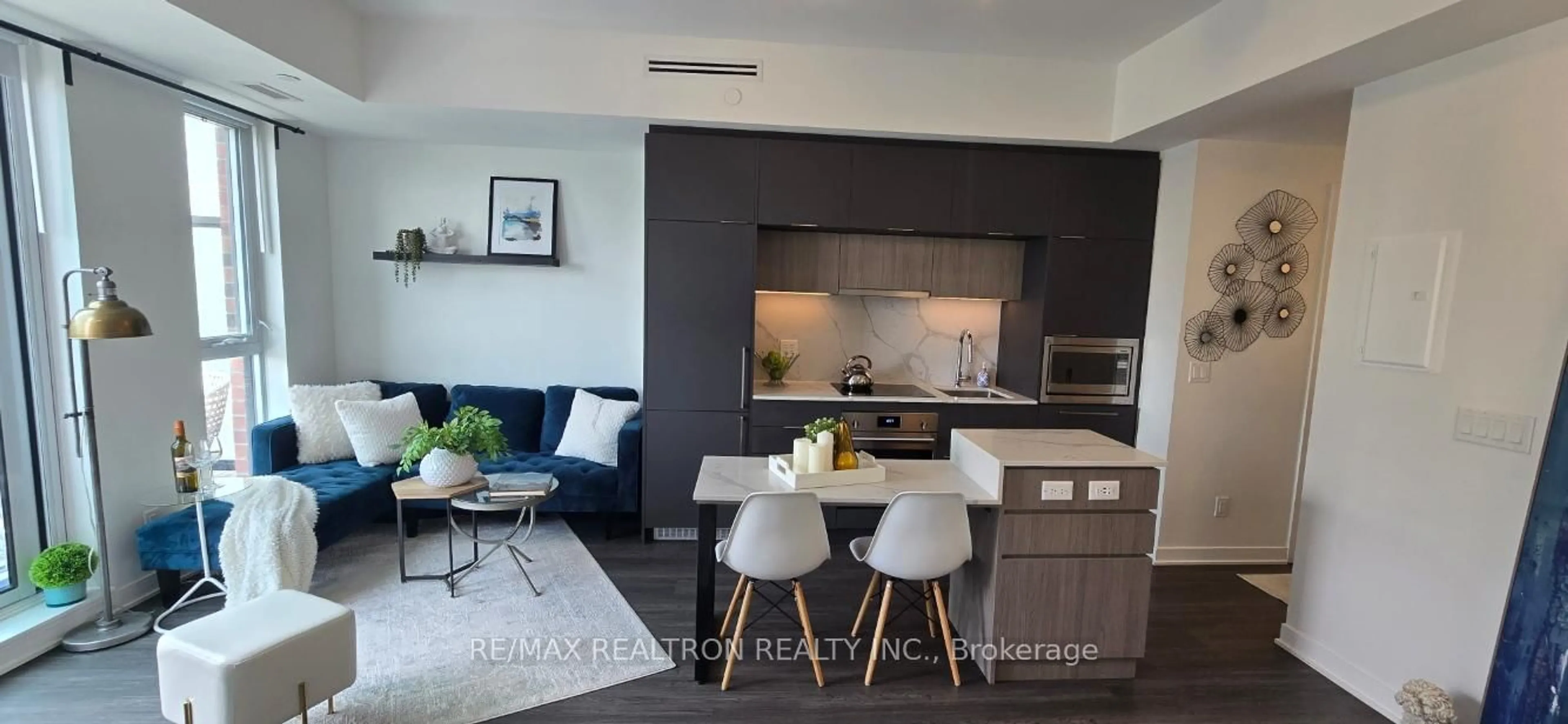 Open concept kitchen, unknown for 185 Alberta Ave #1208, Toronto Ontario M6C 0A5