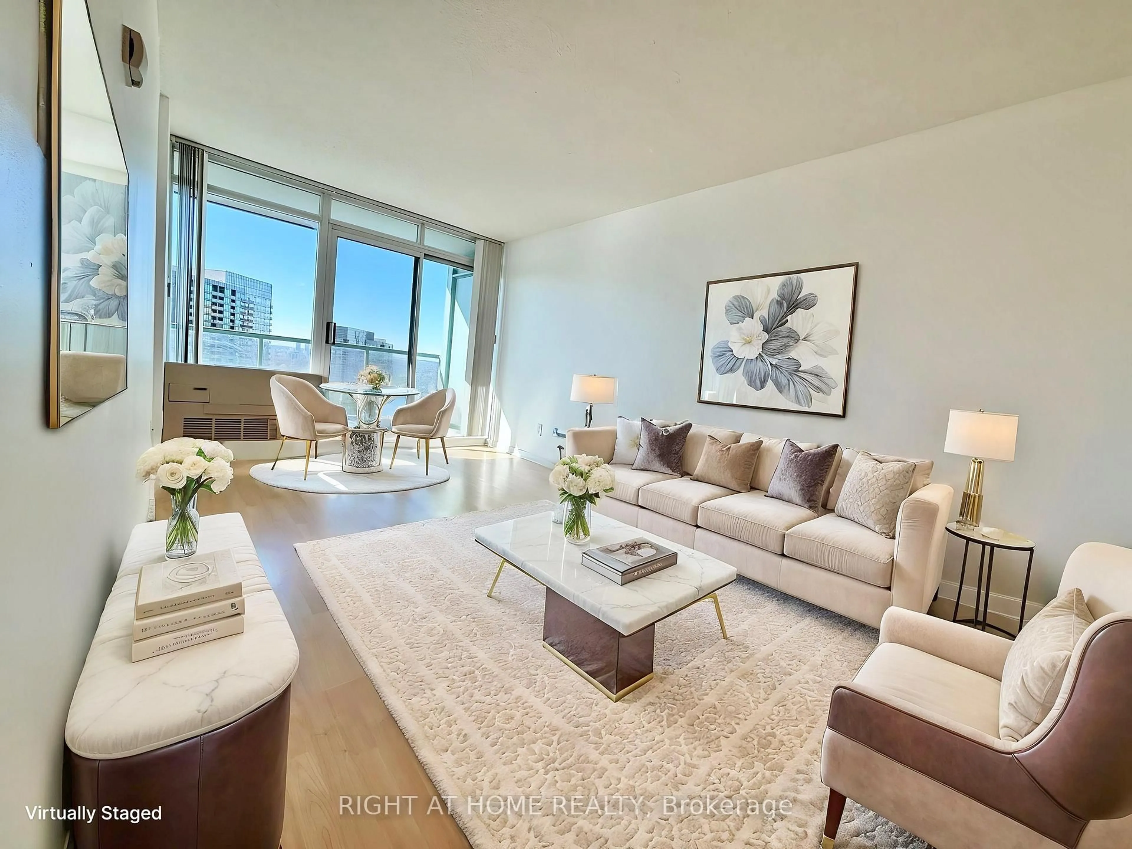 Living room with furniture, unknown for 5508 Yonge St #2607, Toronto Ontario M2N 7L2