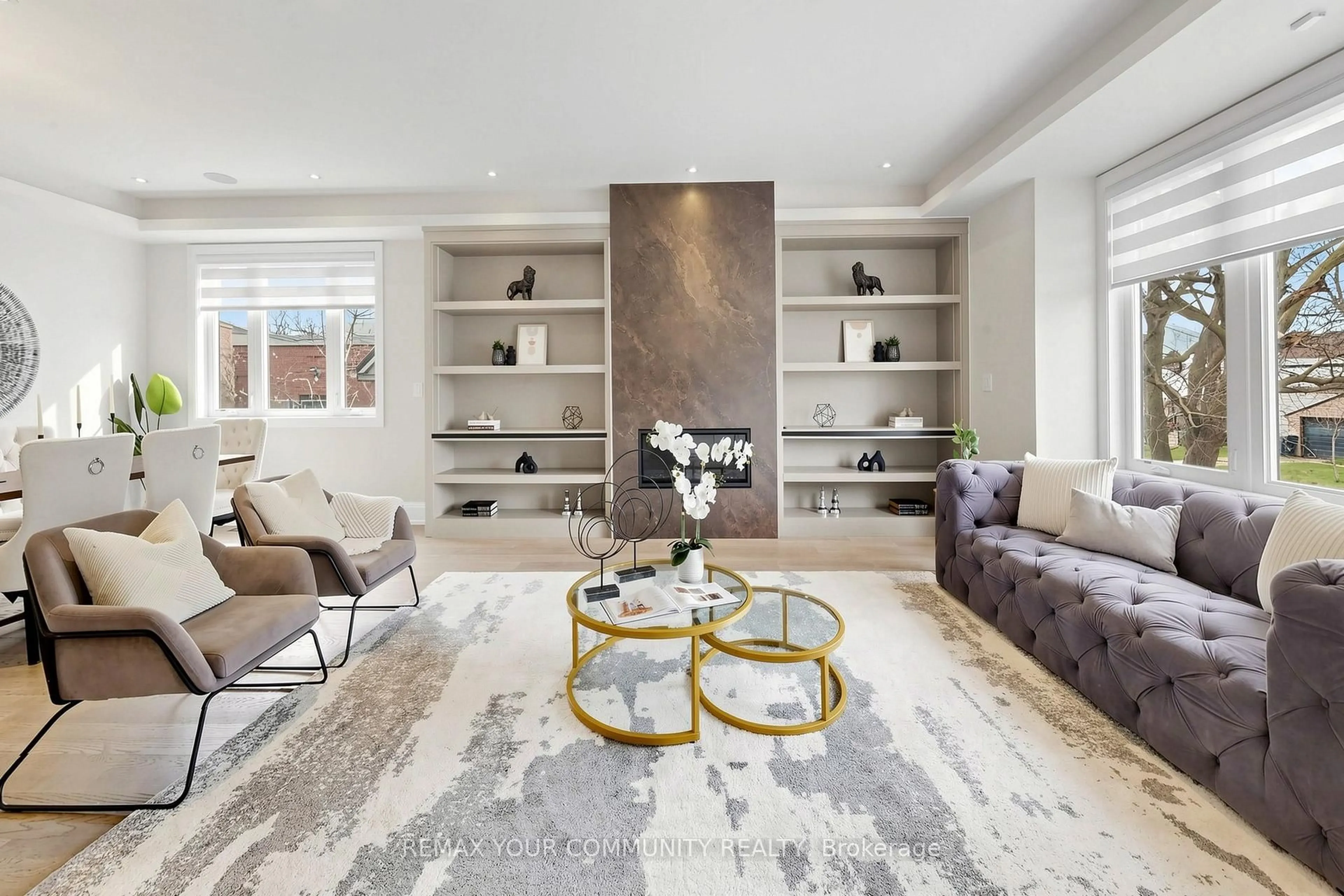 Living room with furniture, unknown for 97 Ranee Ave, Toronto Ontario M6A 1N1