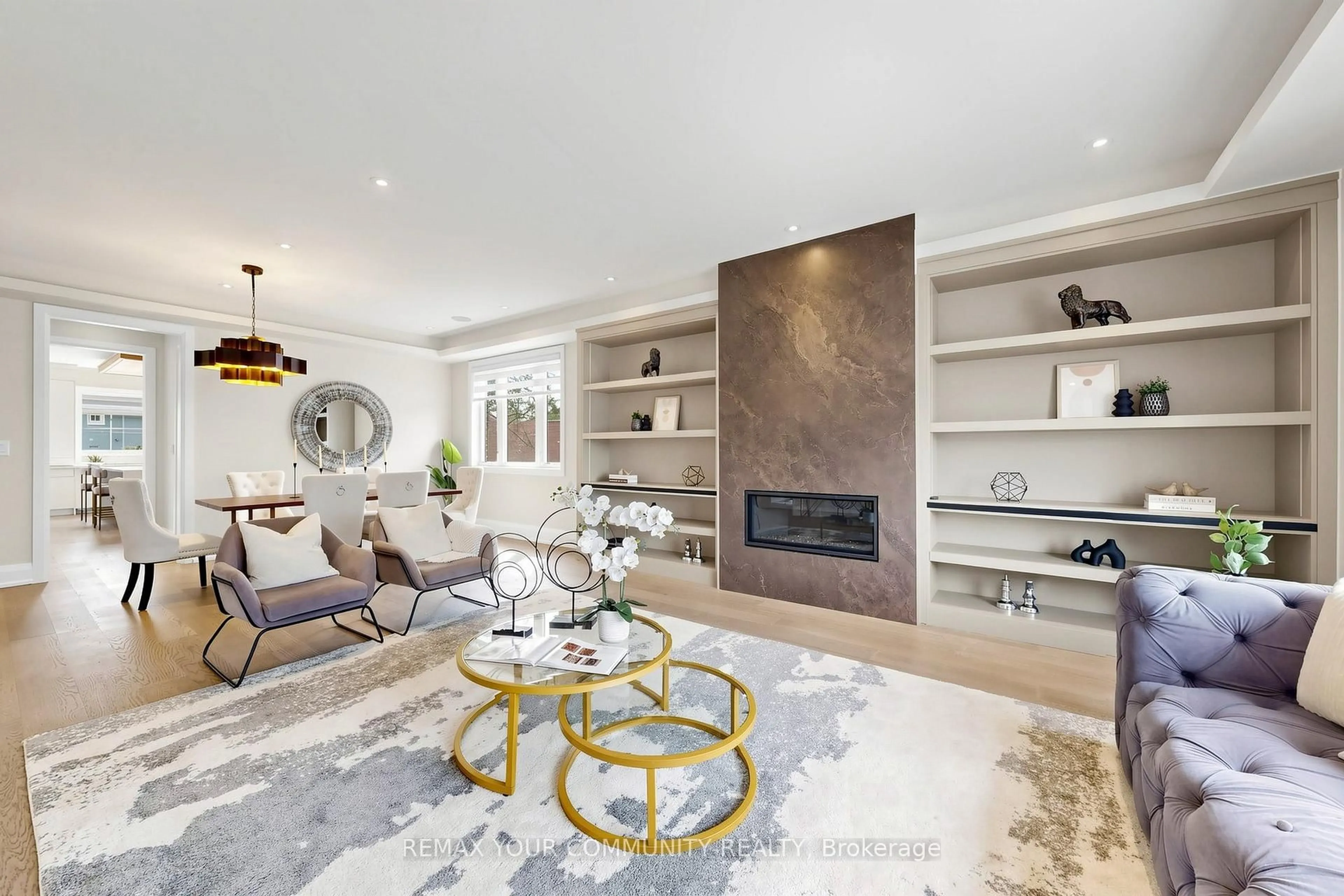 Living room with furniture, unknown for 97 Ranee Ave, Toronto Ontario M6A 1N1