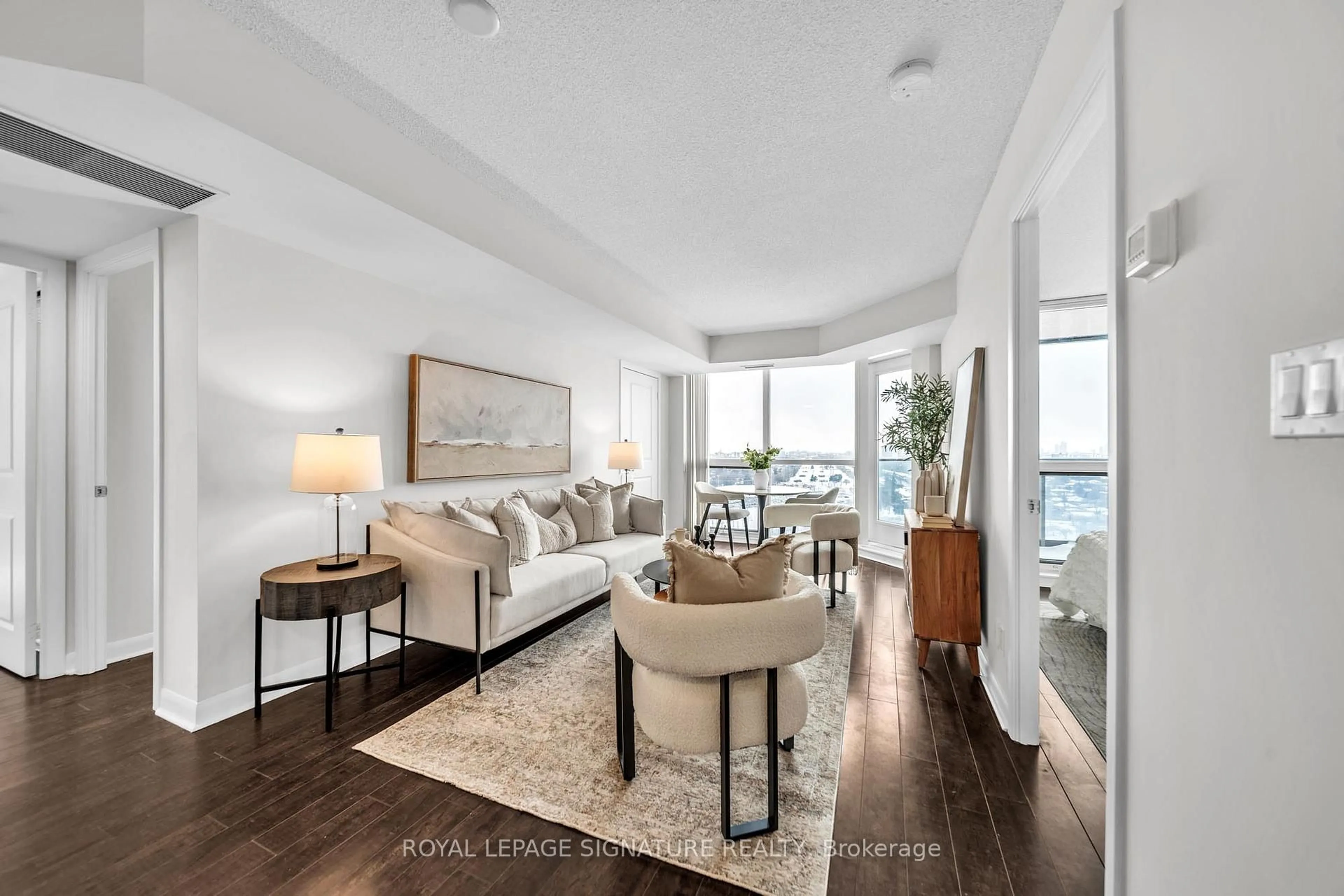 Living room with furniture, unknown for 5791 Yonge St #1902, Toronto Ontario M2M 0A8