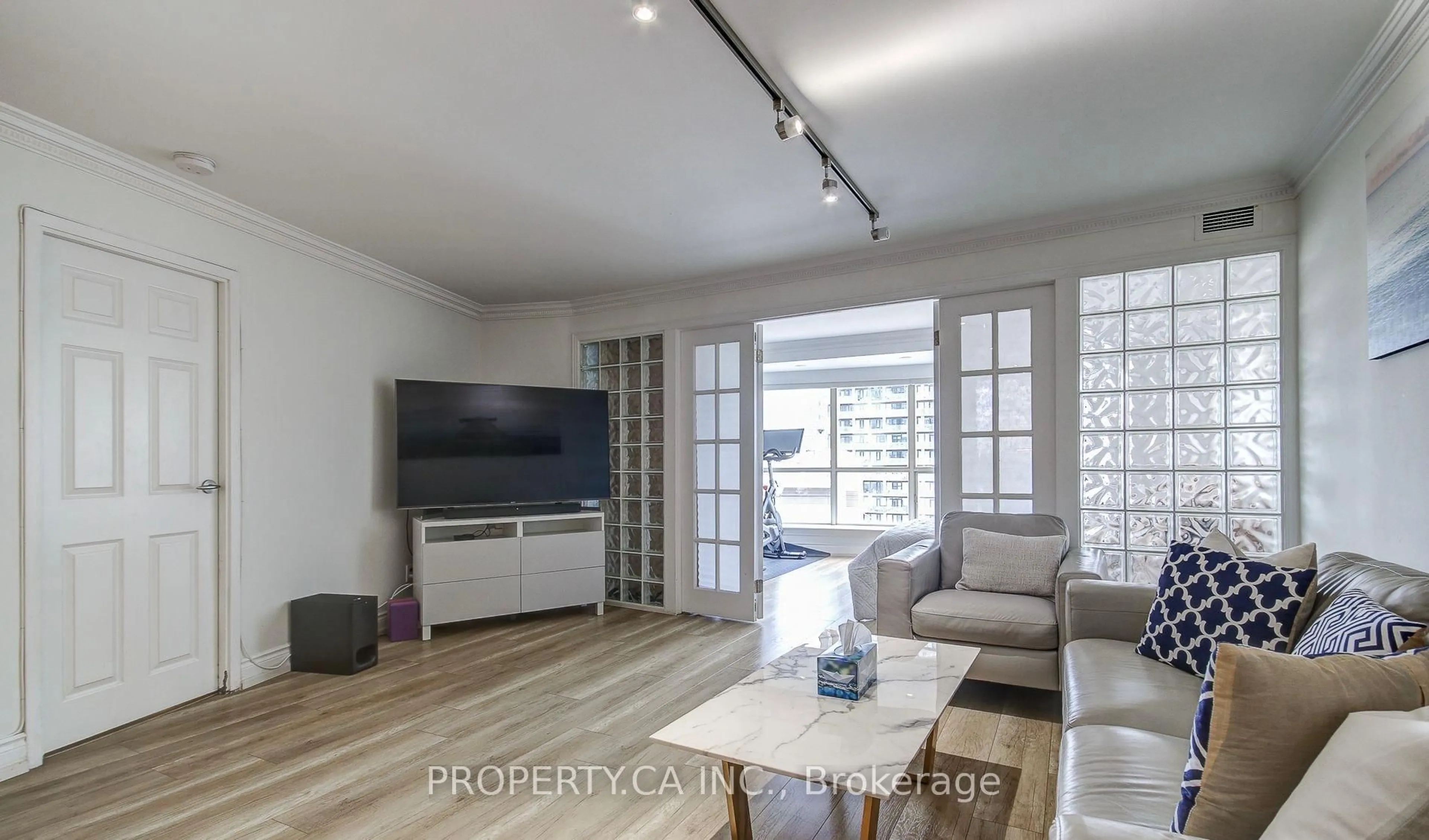 Living room with furniture, unknown for 25 The Esplanade #1115, Toronto Ontario M5E 1W5