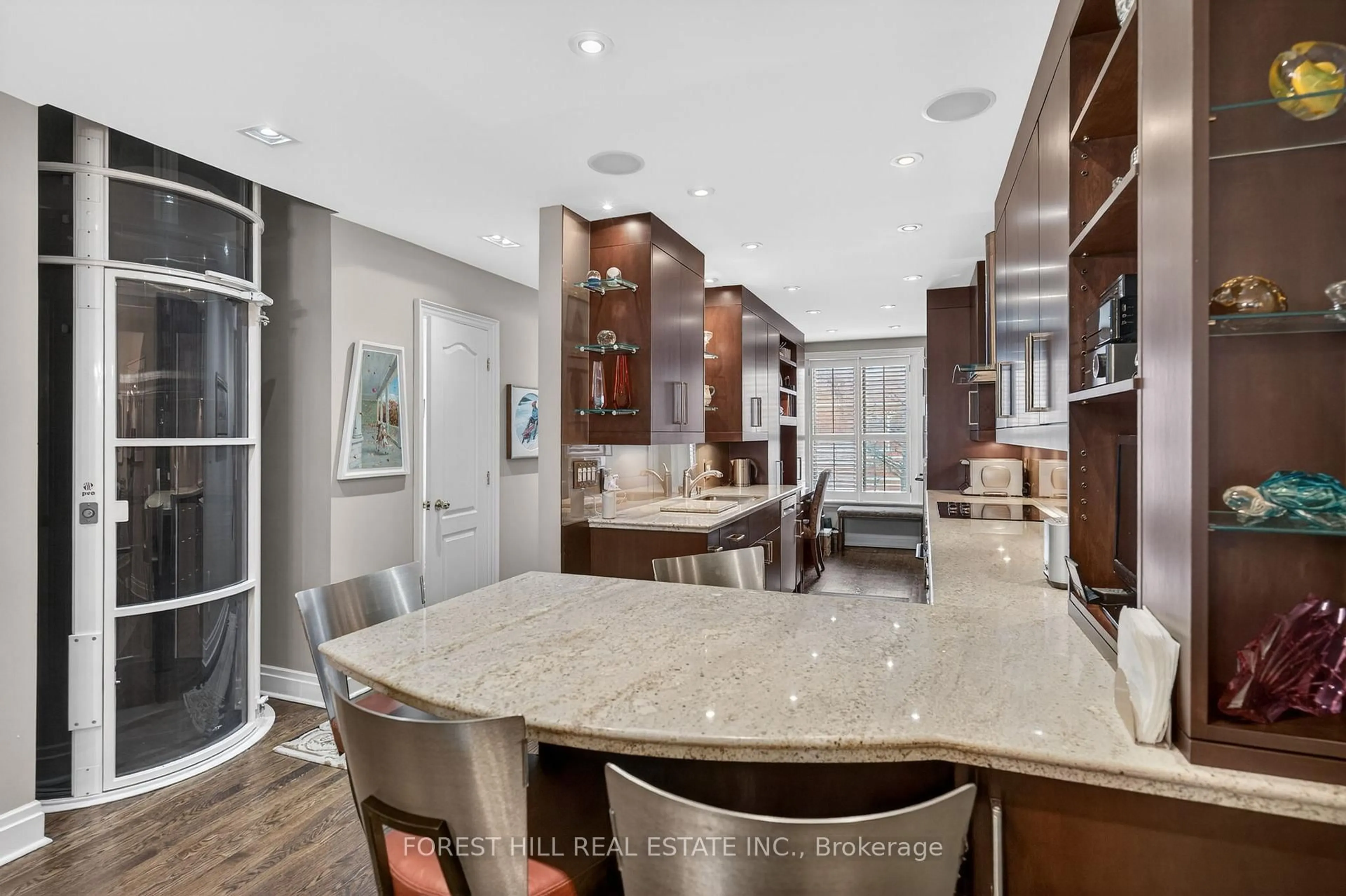 Contemporary kitchen, ceramic/tile floor for 252 Spadina Rd, Toronto Ontario M5R 2V1