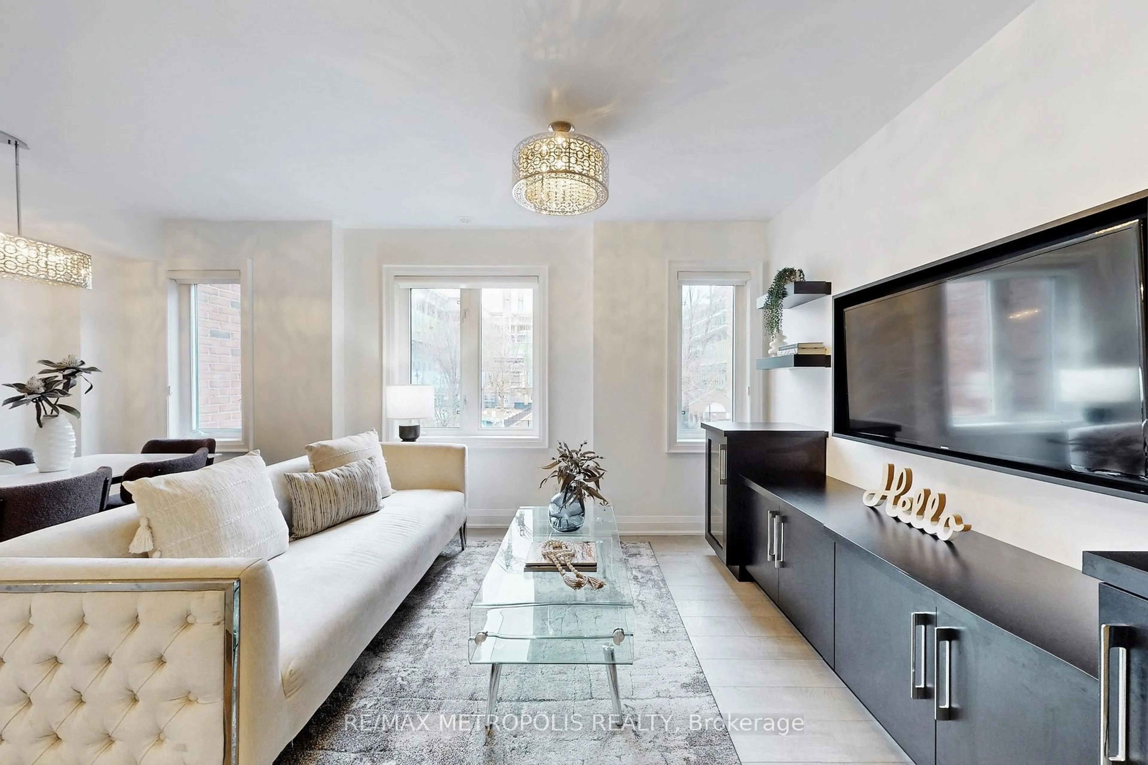 Living room with furniture, unknown for 12 Sudbury St #404, Toronto Ontario M6J 3W7