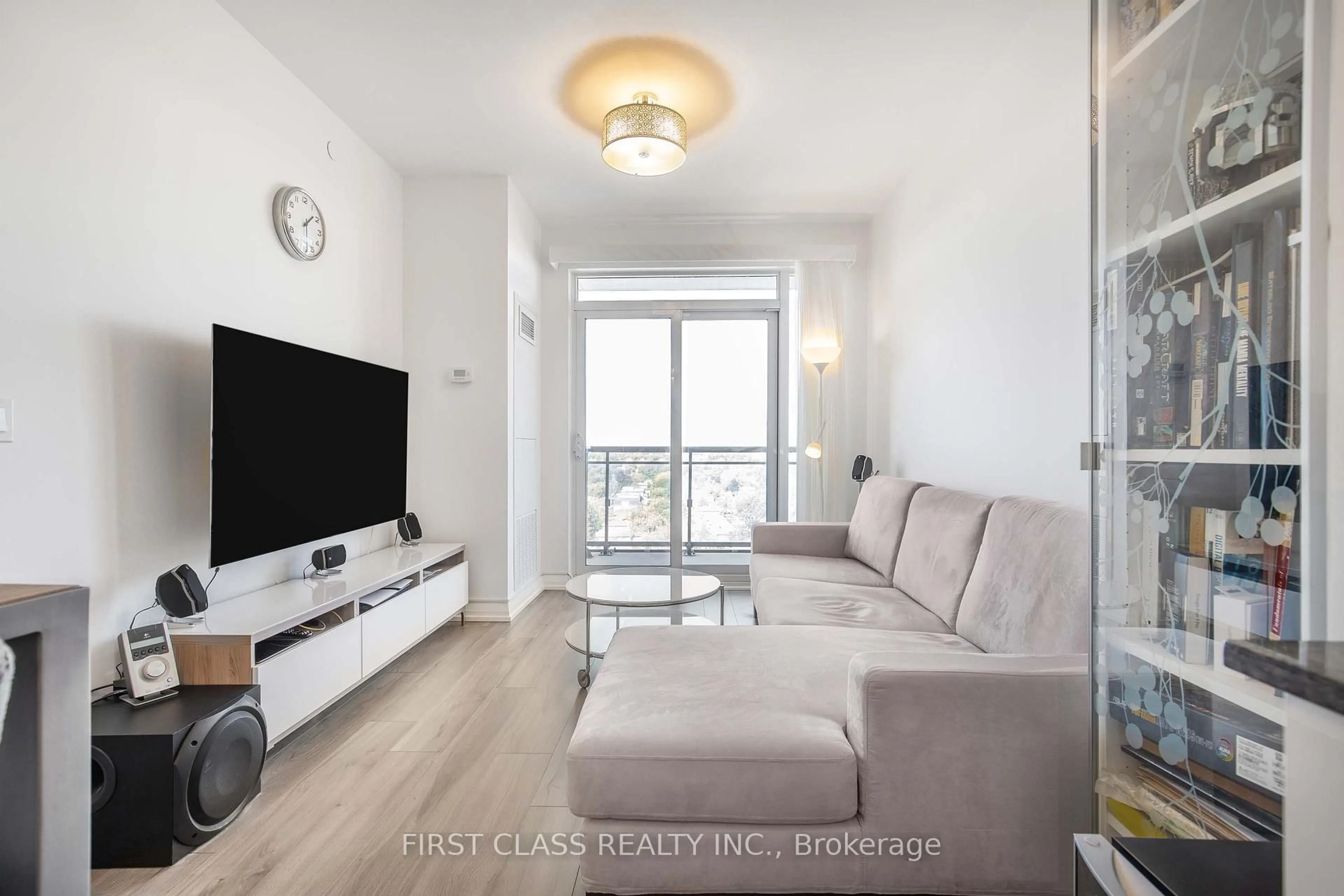 Living room with furniture, unknown for 50 Ann O'reilly Rd #1312, Toronto Ontario M2J 0C9