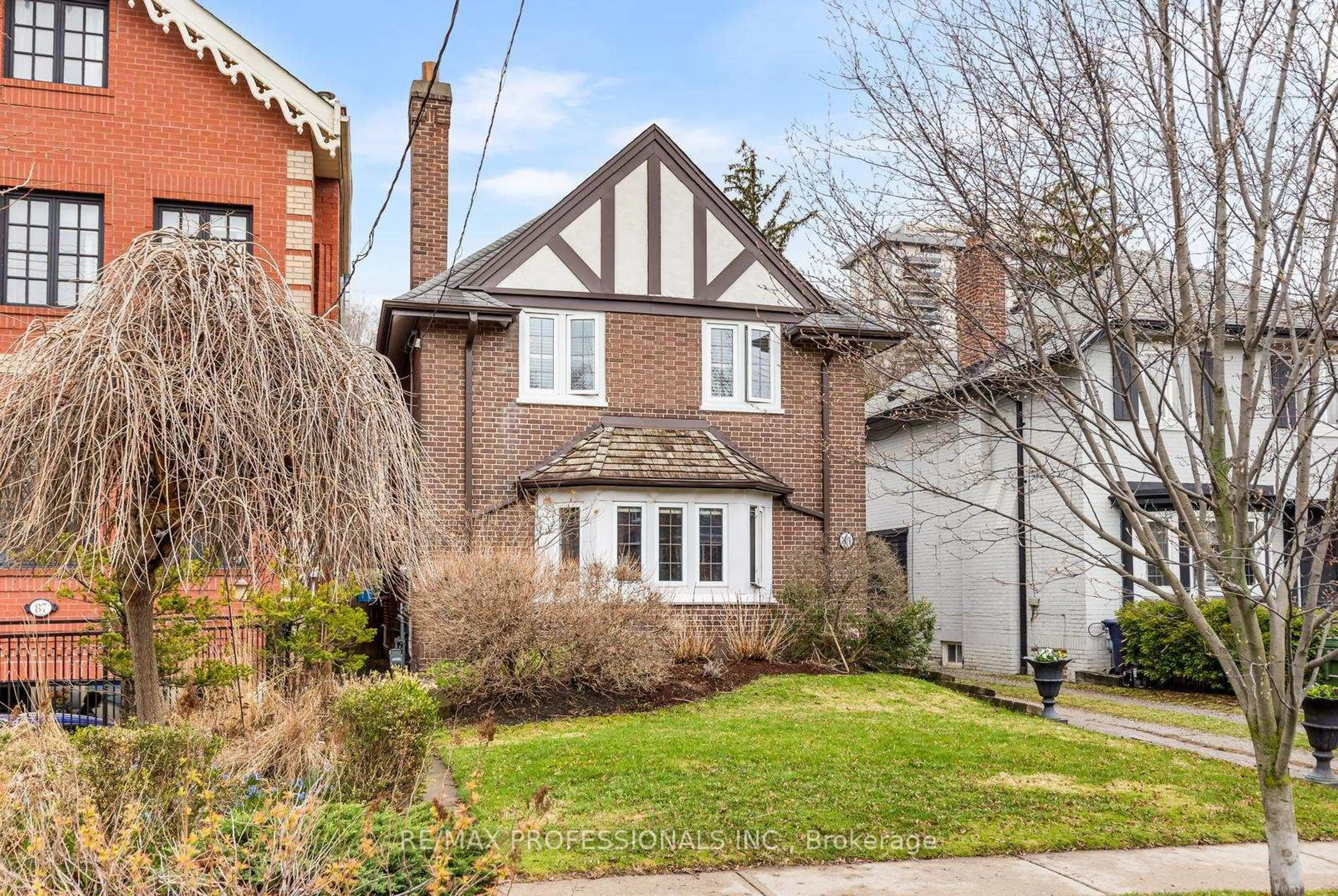Home with brick exterior material, street for 85 Sherwood Ave, Toronto Ontario M4P 2A6
