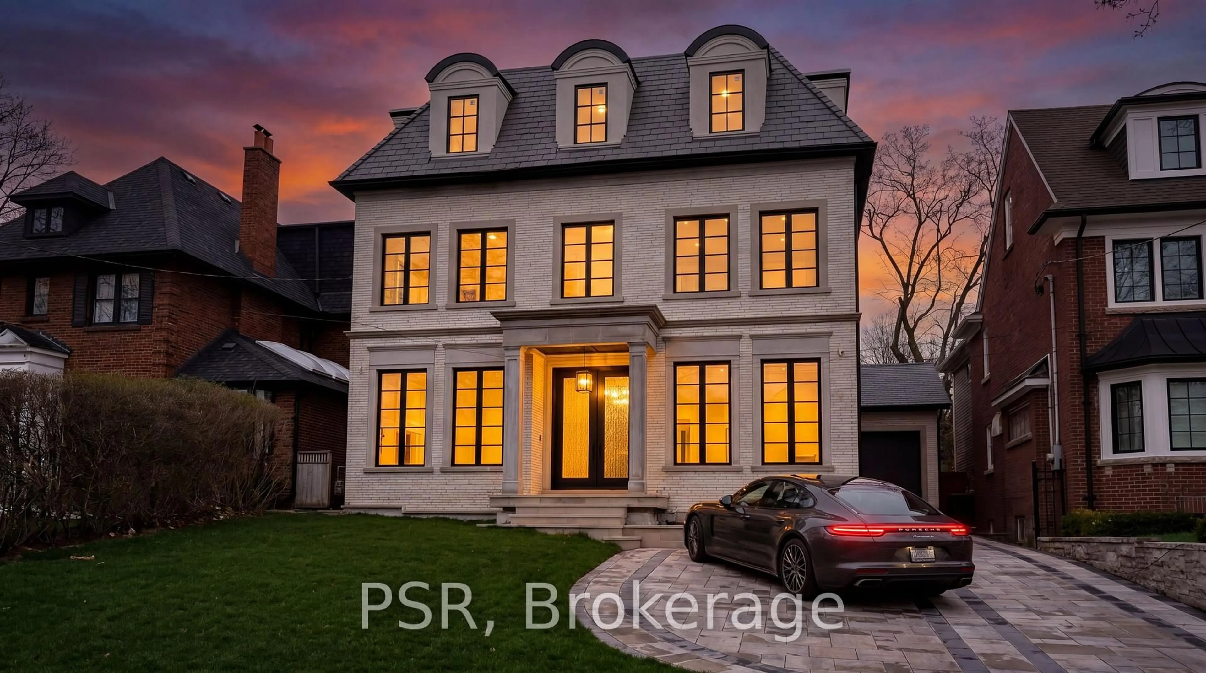 Home with brick exterior material, street for 36 Ava Rd, Toronto Ontario M5P 1Y4